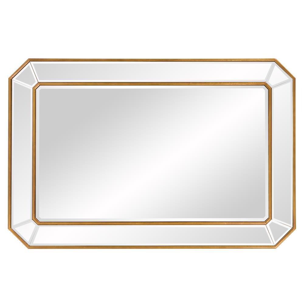 Howard Elliott 36"x24" Leopold Rectangle Wall Mirror