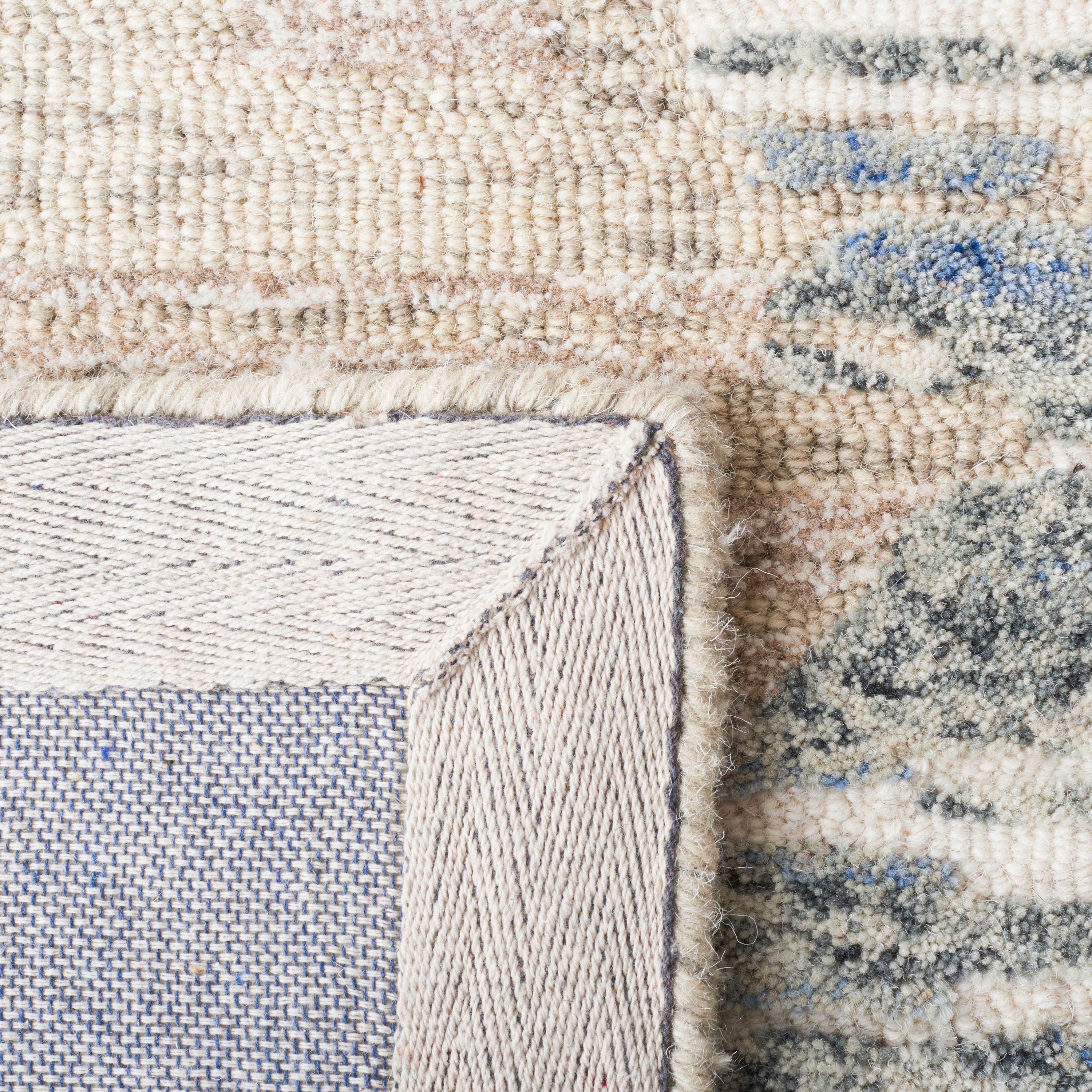 Metro MET902 Hand Tufted Indoor Area Rug - Ivory/Natural - 5'x8' - Safavieh