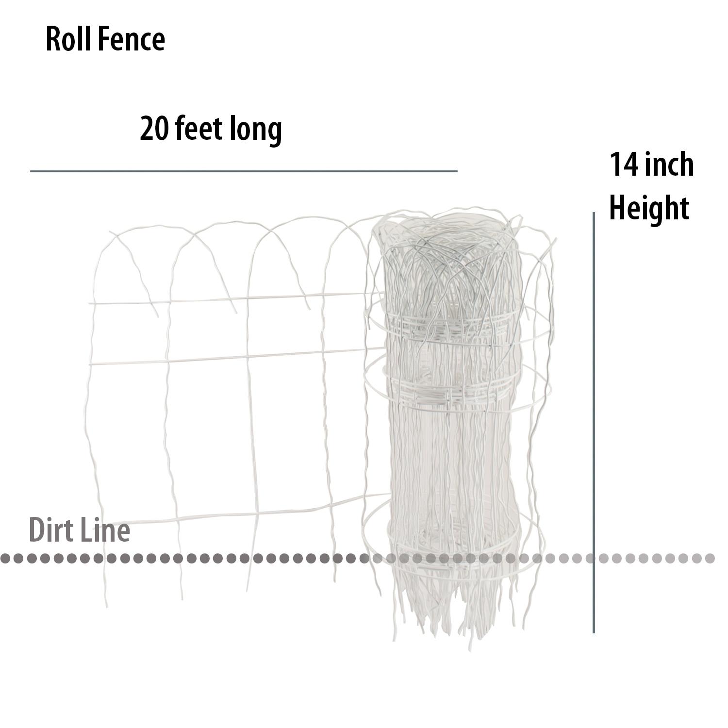 Panacea Products Fence White Roll 14"X20' 6/cs