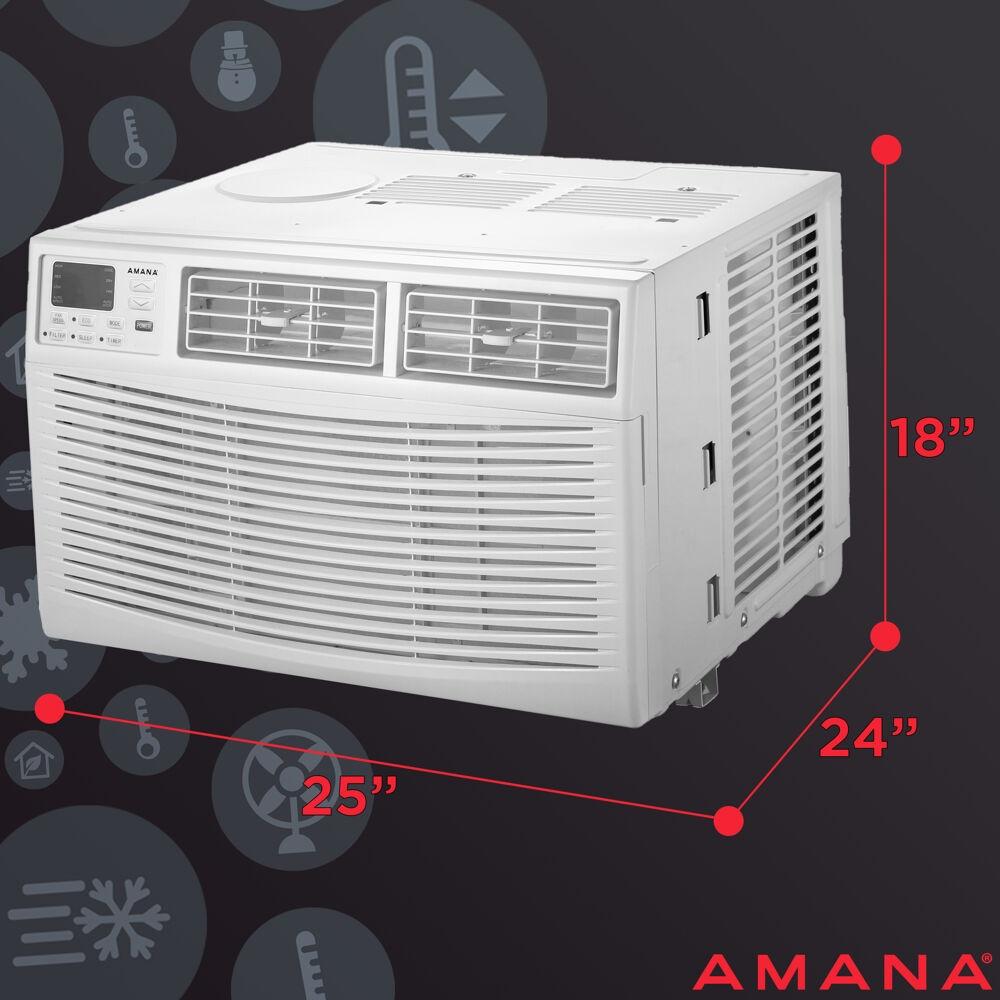 Amana 15000 BTU Window Air Conditioner for 1500 Square Feet with Remote Included