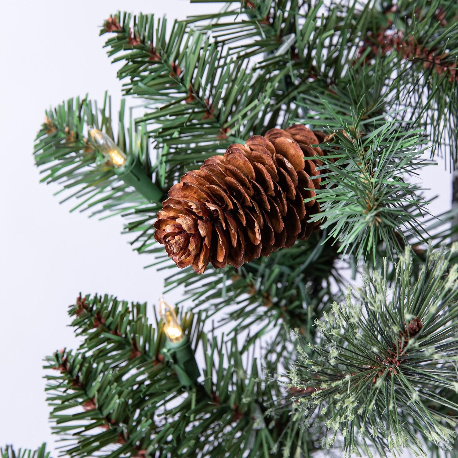 9’ Pre-Lit LED Greenery Garland