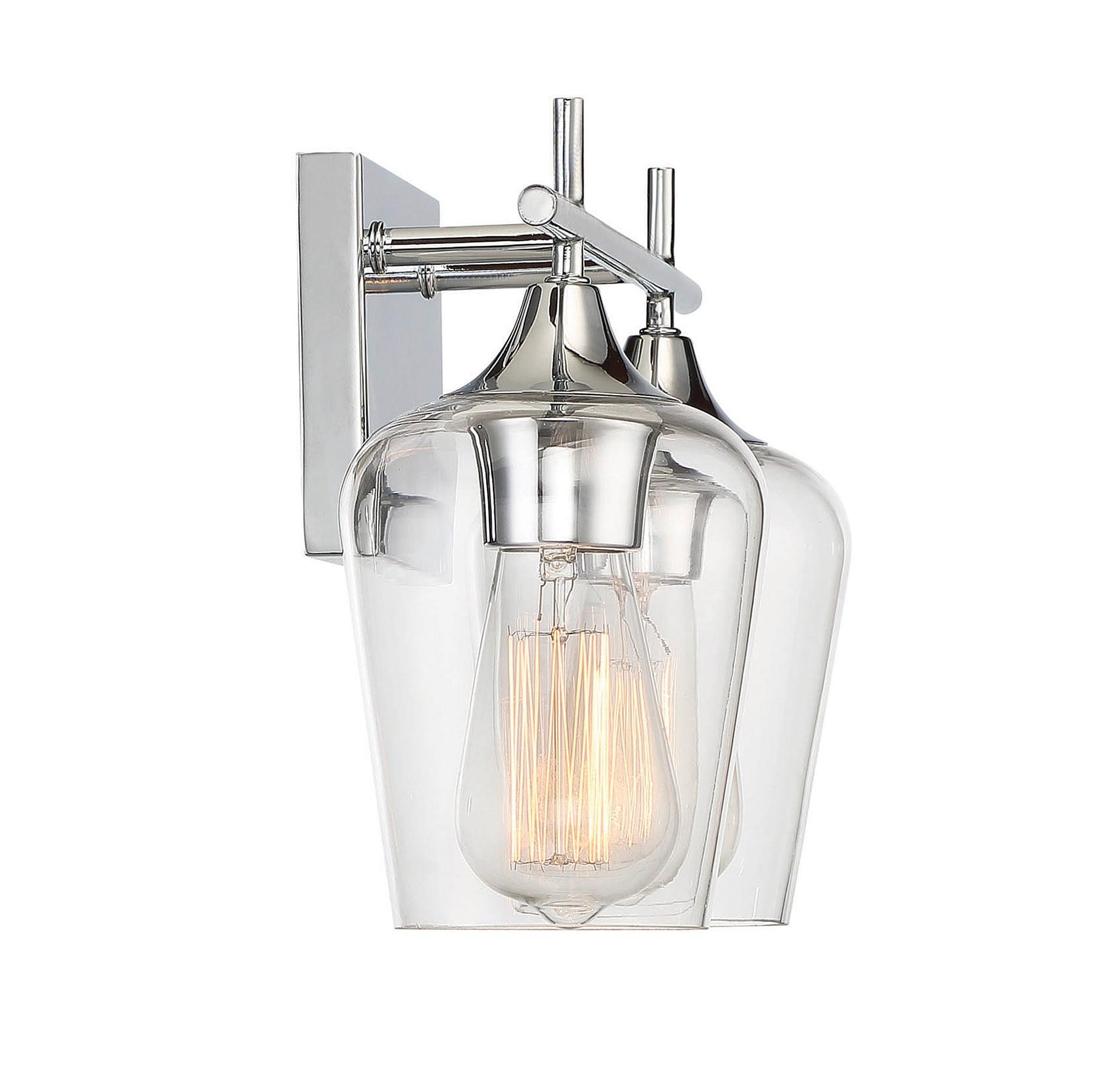 Savoy House Octave 2 - Light Vanity in Polished Chrome