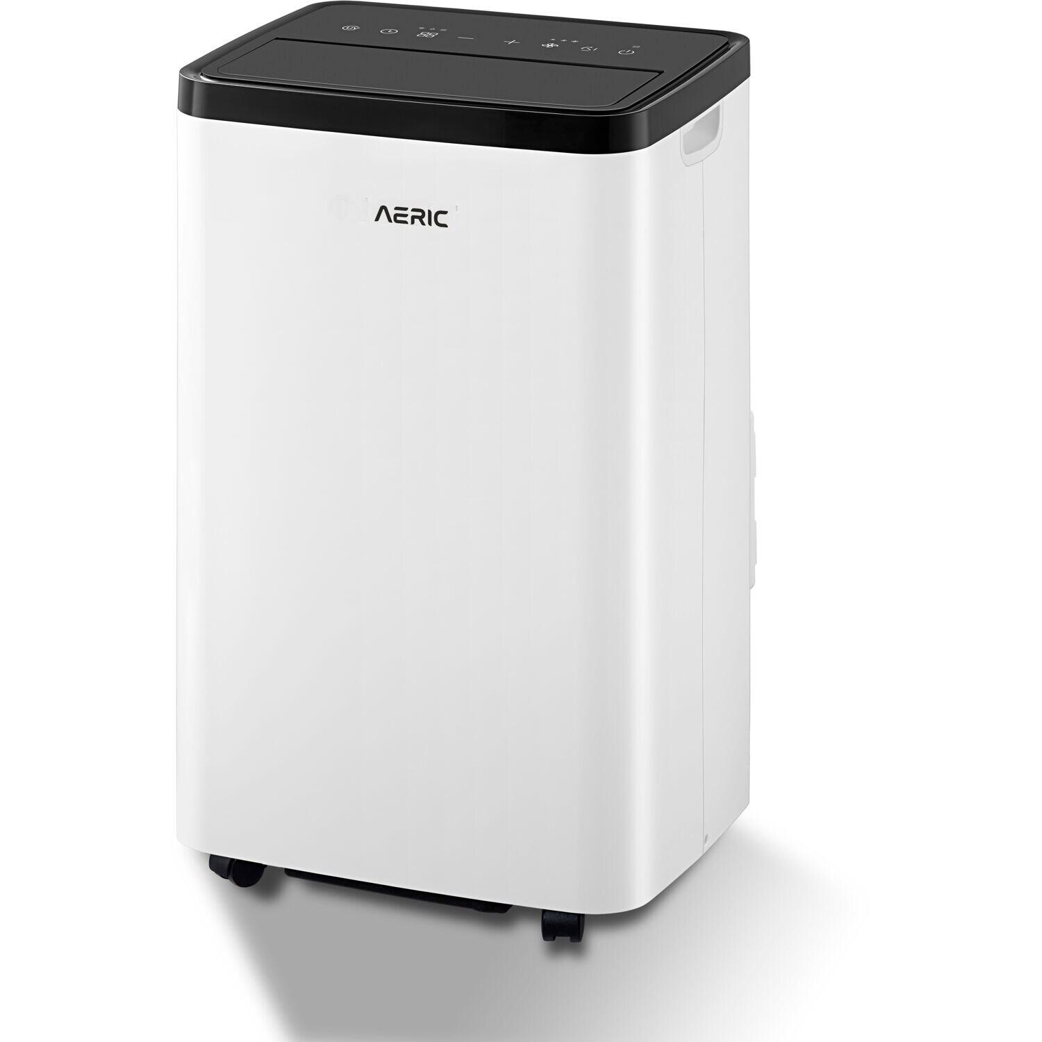 Aeric 8,000 BTU SACC (12,000 BTU ASHRAE) Portable Air Conditioner with Dehumidifier, 550 Sq. Ft.