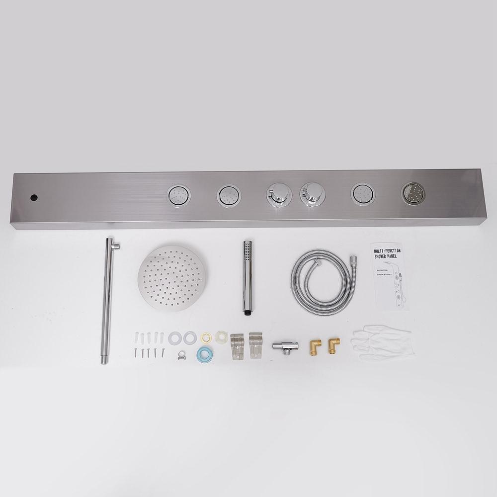 52.36'' Shower Panel with Adjustable Shower Head