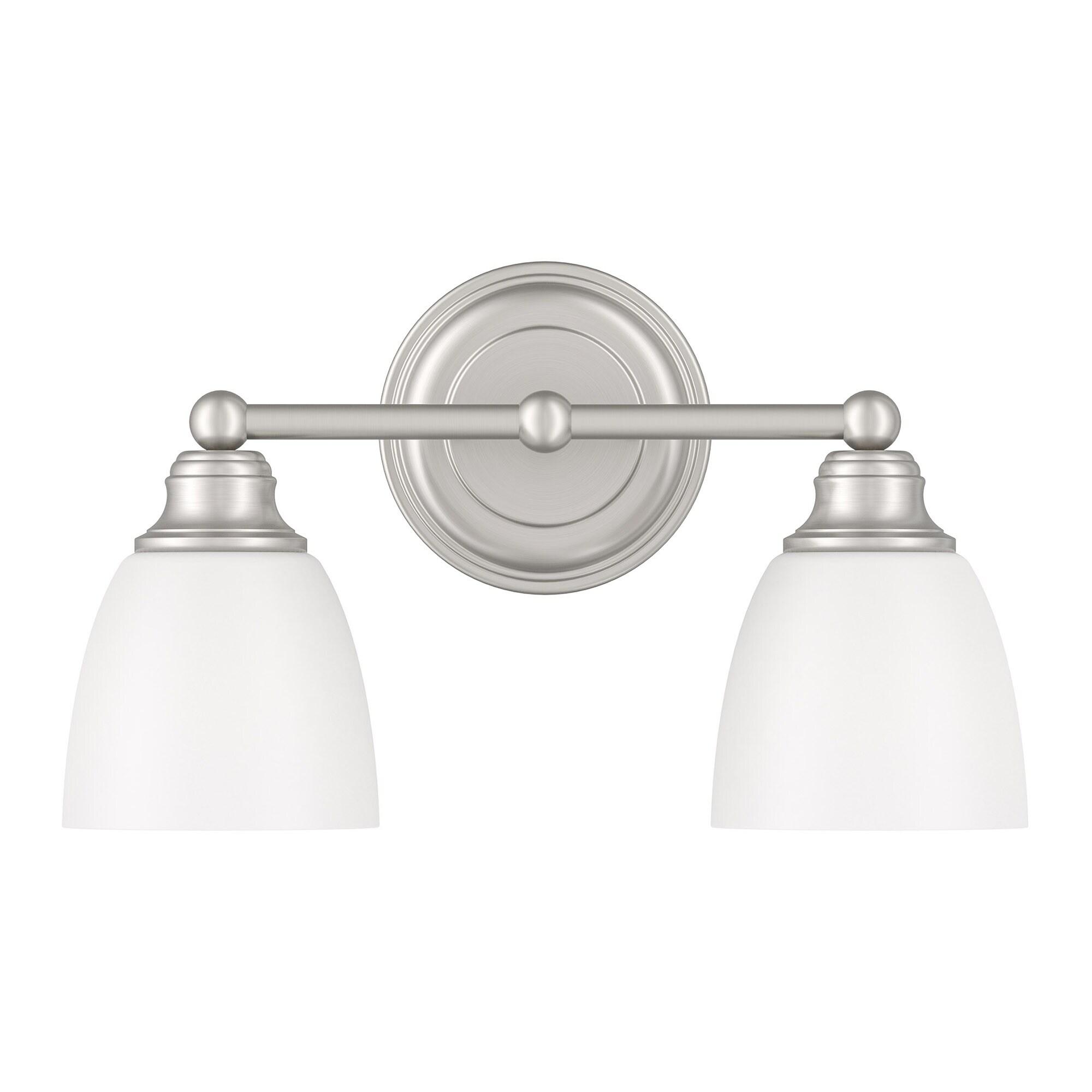 Livex Lighting Somerville 2 - Light Vanity in  Brushed Nickel