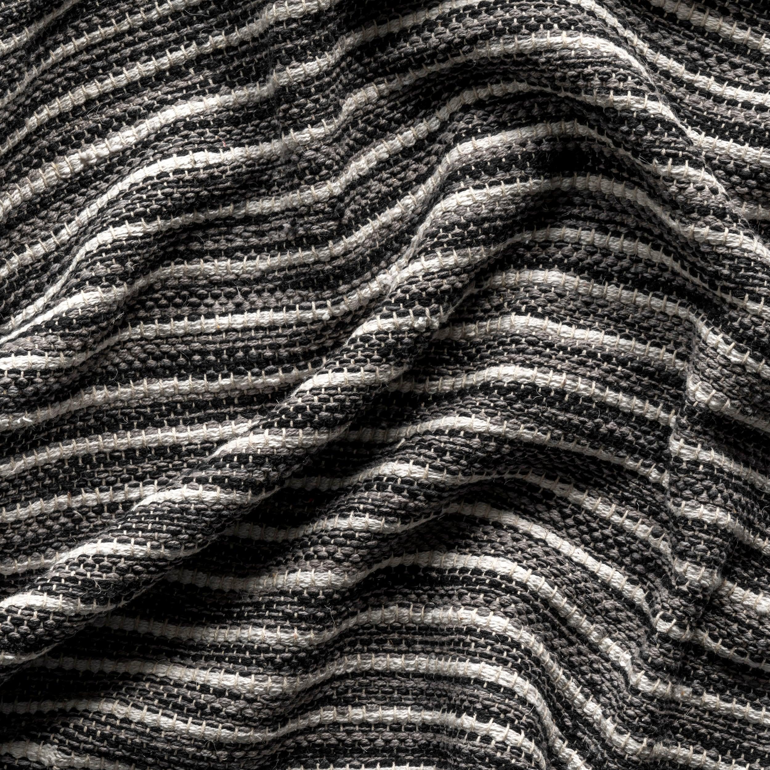 nuLOOM Missy Handmade Cotton Contemporary Diamond Flatweave Area Rug, 5' x 8', Grey
