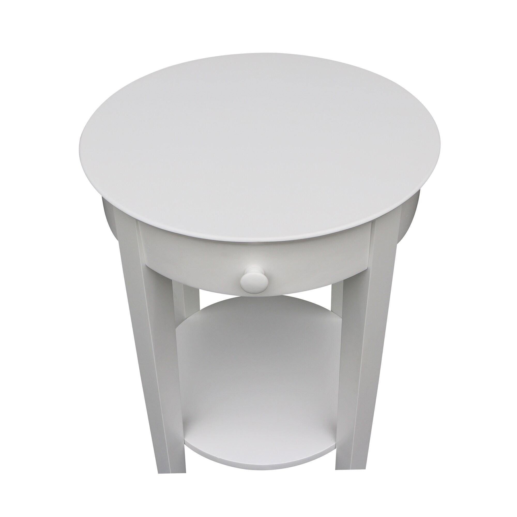 International Concepts Phillips Accent Table with Drawer