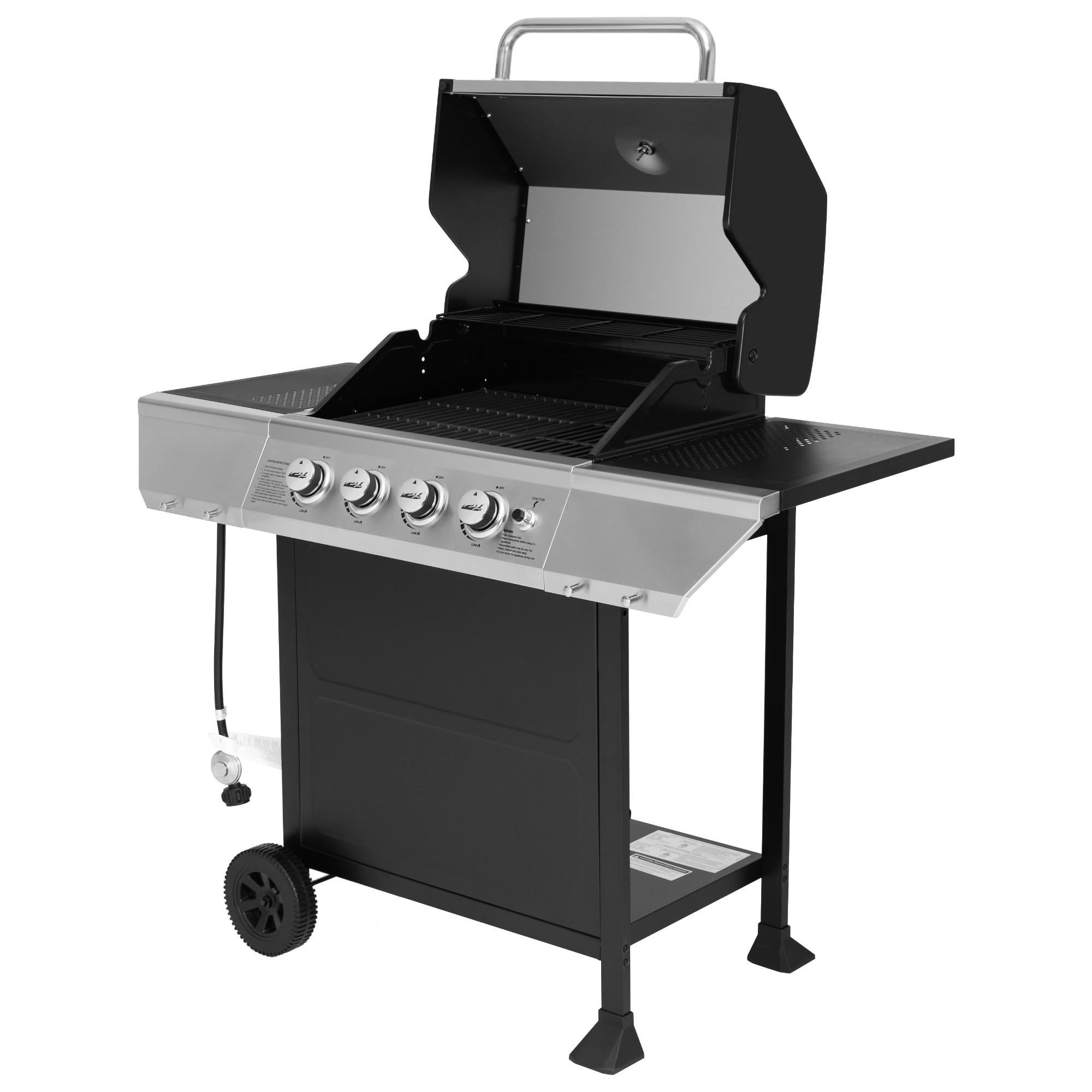Royal Gourmet GA4400T Stainless Steel 4-Burner BBQ Gas Grill, 40,000 BTU