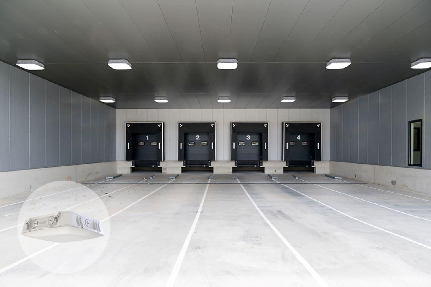 Lithonia Lighting Lithonia Lighting Outdoor CNY LED Canopy Light Photocell On/Off/10% Motion White