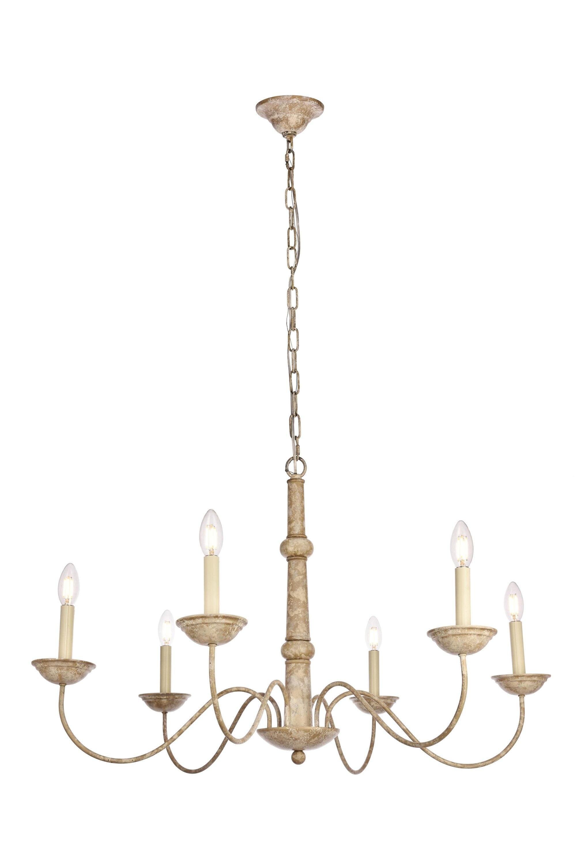 Kelly Clarkson Home Calando 6 - Light Dimmable Classic / Traditional Chandelier