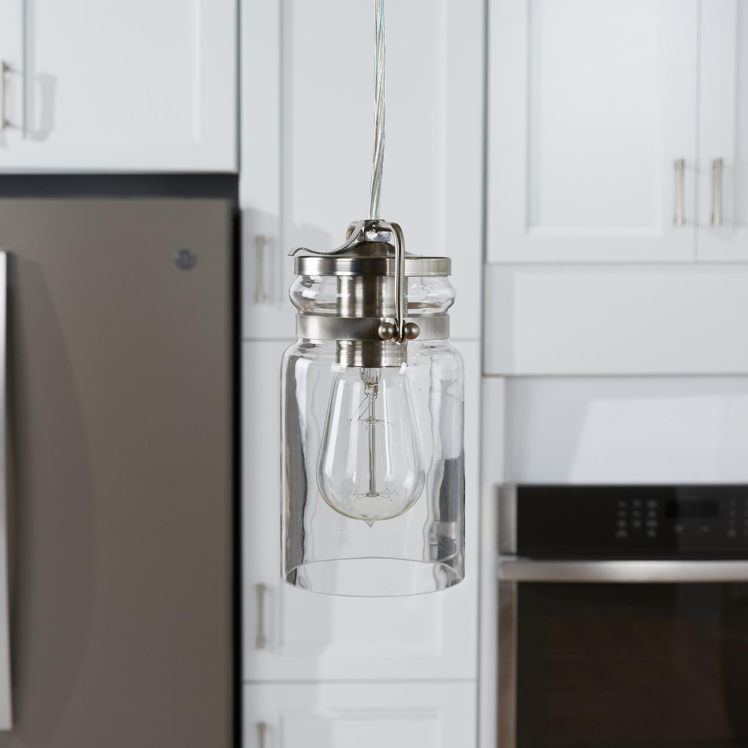 Kichler Lighting Brinley 1 - Light Pendant in  Brushed Nickel