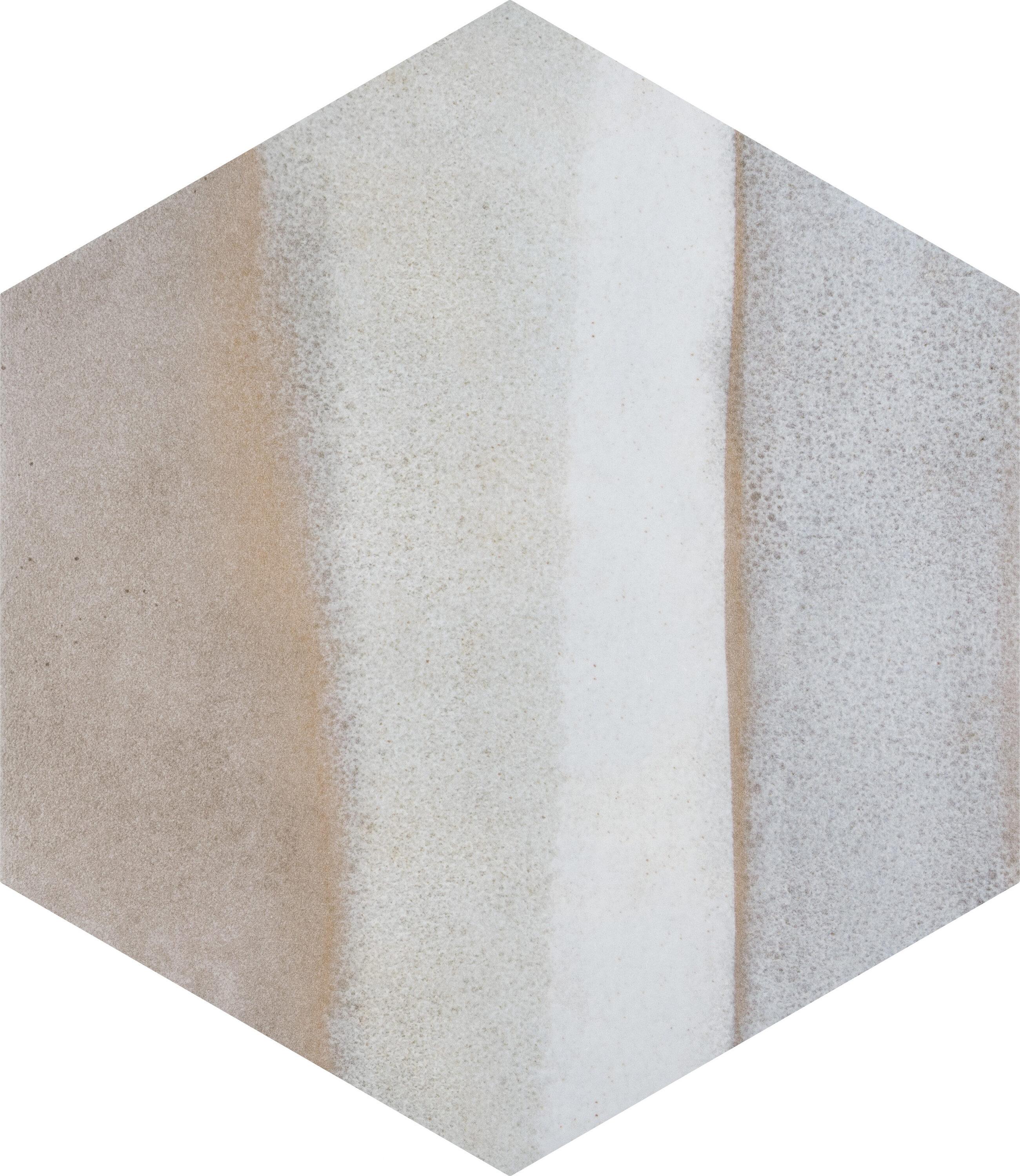 Matter Hex Canvas 8' x 9' Stone Look Wall & Floor Tile