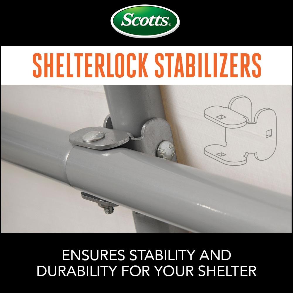 Scotts Storage Shed 10 x 15 x 8 Green Peak