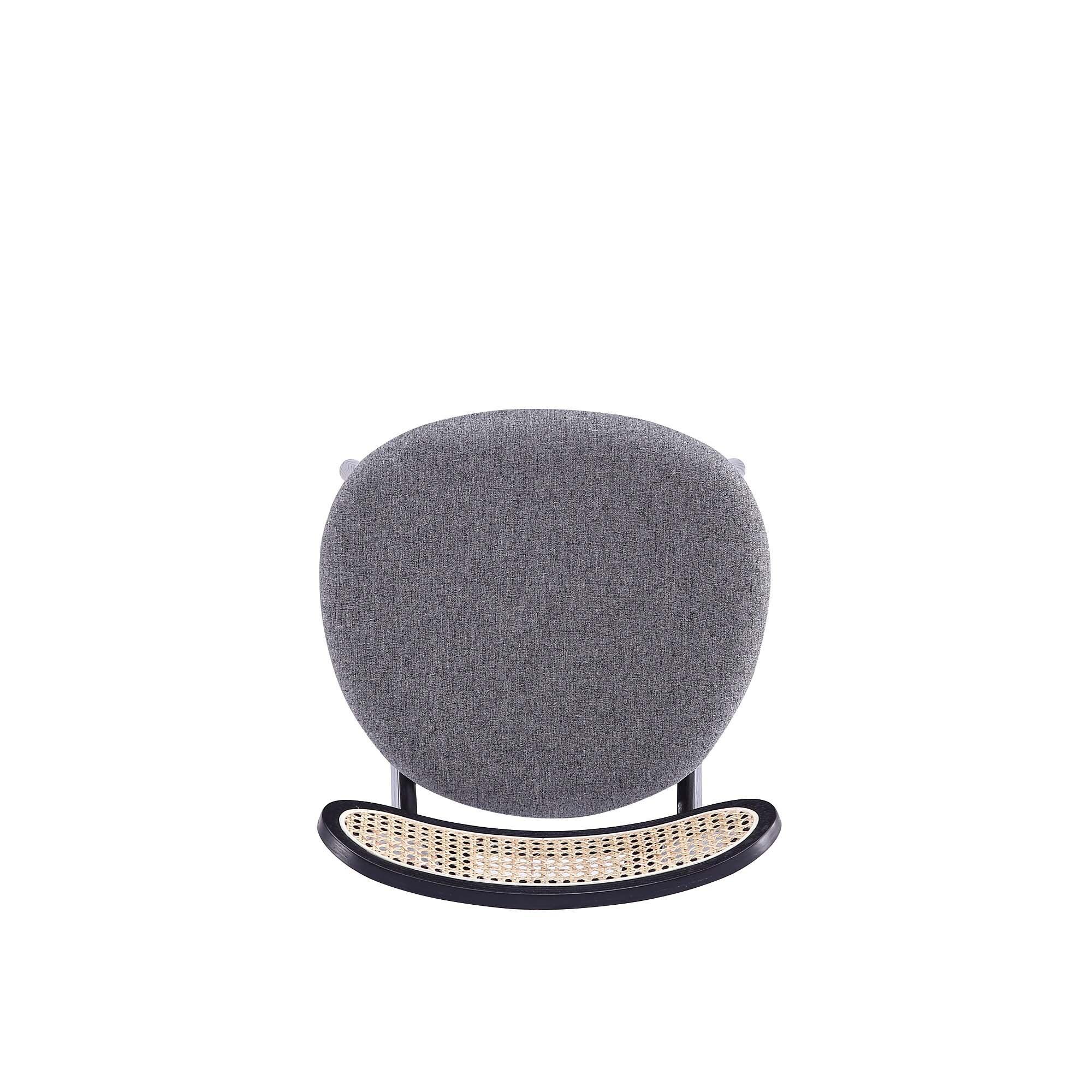 Manhattan Comfort 9pc 70.86" Rockaway & Colbert Dining Set: Upholstered Chairs, Ash Wood Frame