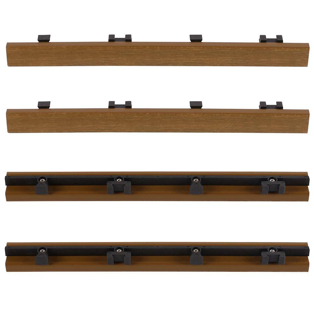 12" x 1" Composite Interlocking Deck Side Trim