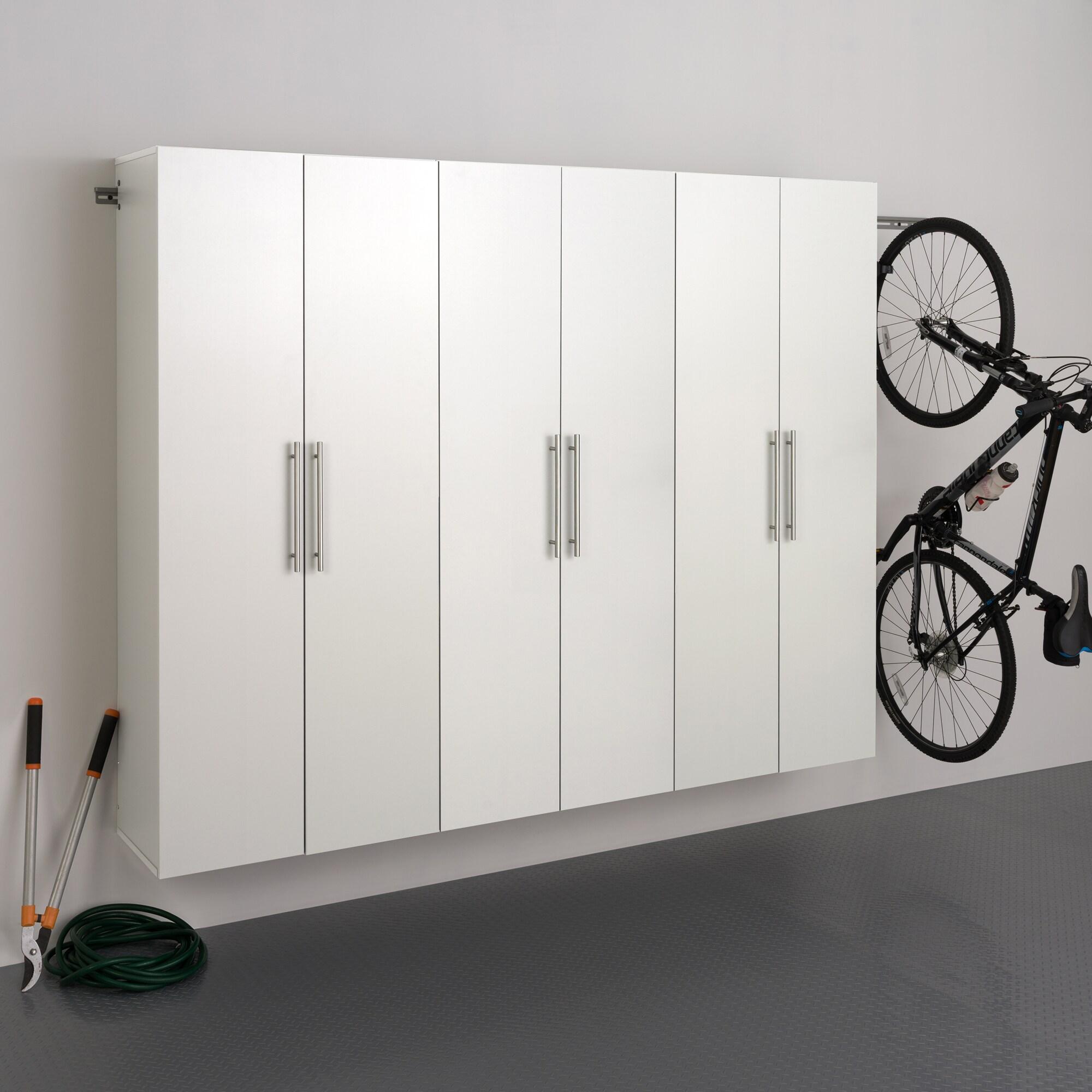30" Hangups Large Storage Cabinet White - Prepac: Wall Mounted, Workshop & Office Organizer