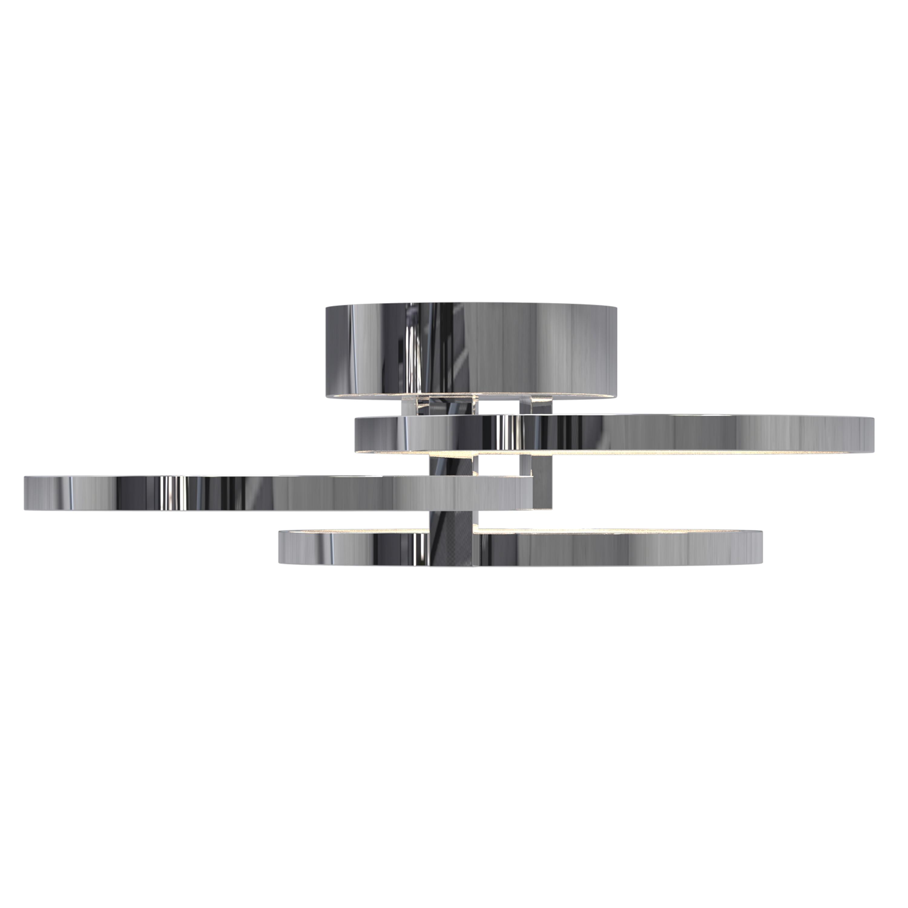 AFX Orion Flushmount LED Light 26W Polished Chrome Polished Chrome