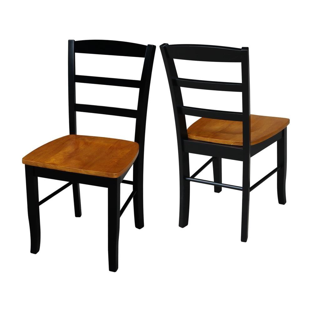 Set of 2 Madrid Ladderback Chairs - International Concepts