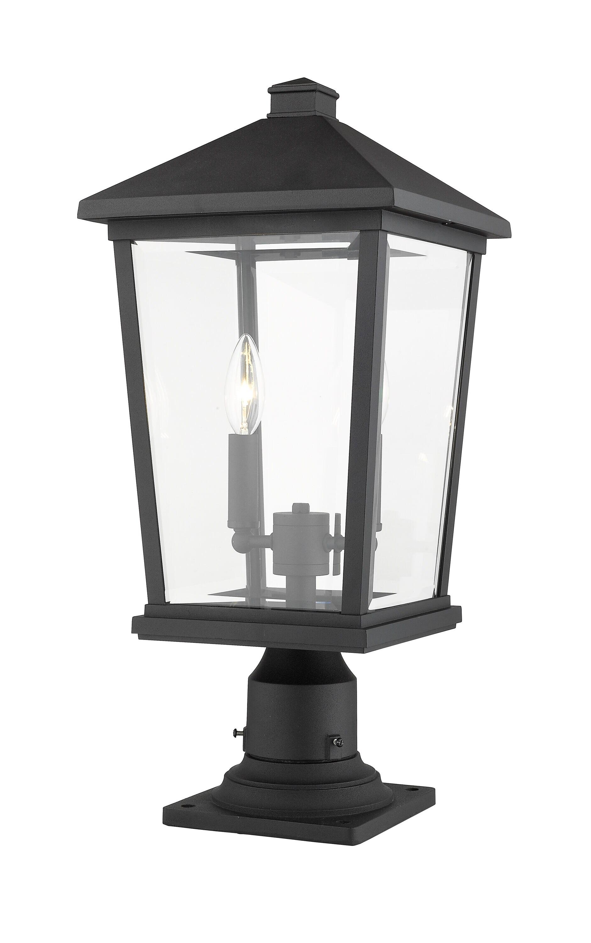 Z-Lite Beacon 2 - Light Lantern in  Black