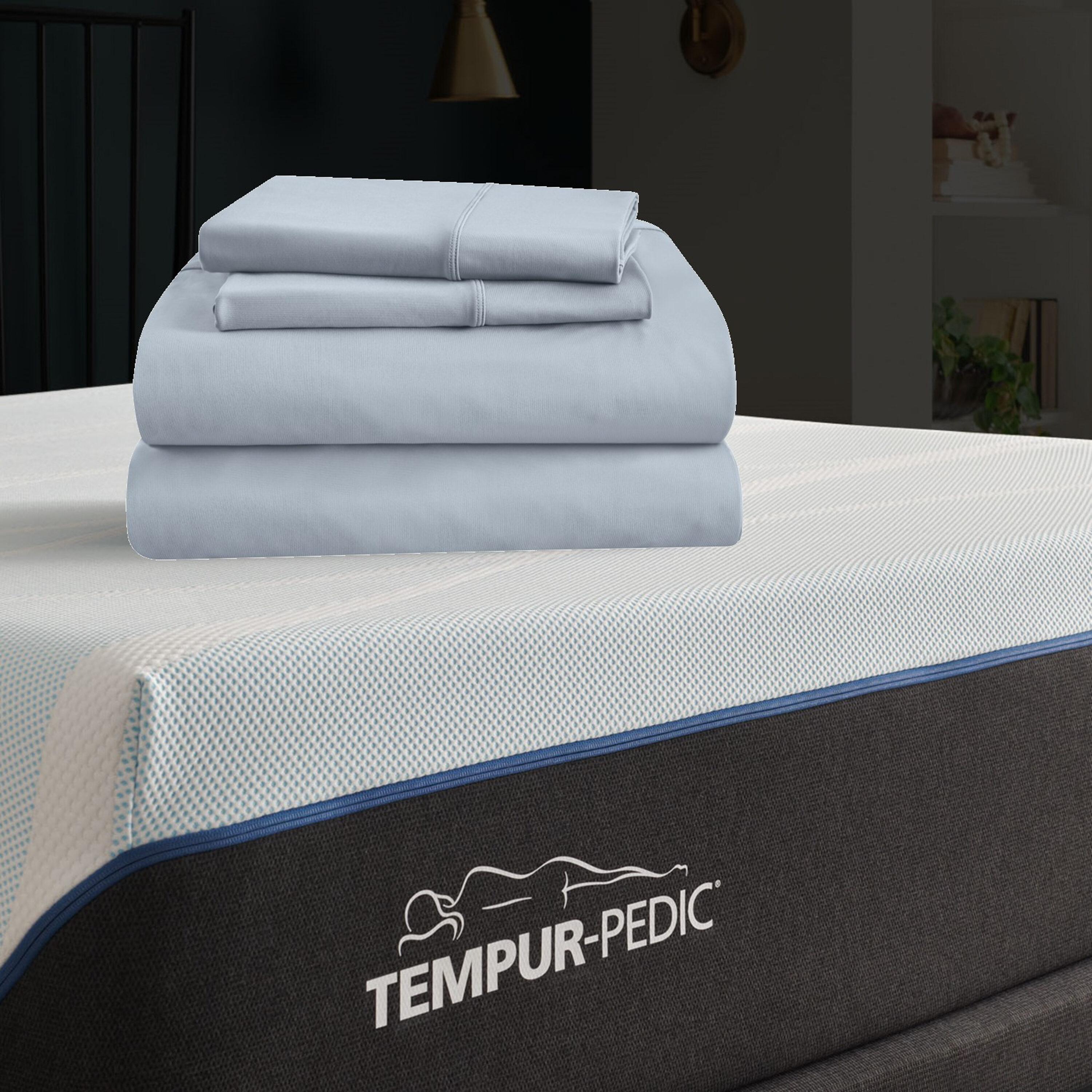 Tempur-Pedic Tempur Luxe Egyptian Cotton Sheet Set Sleepy Blue - King, Adult