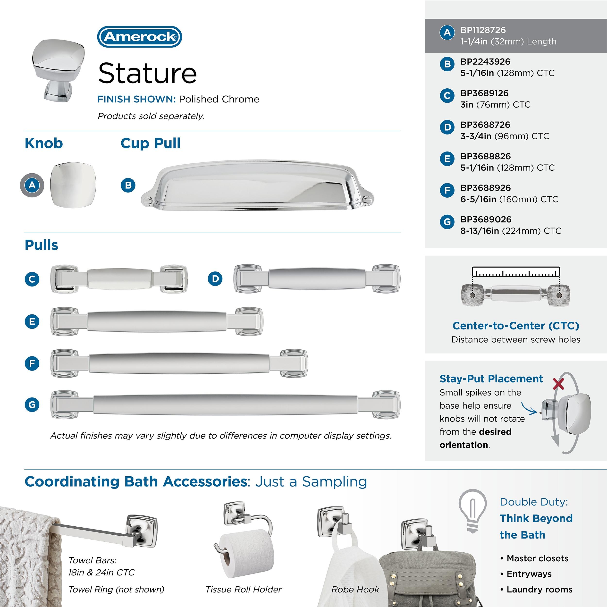 CK Series Square Knob