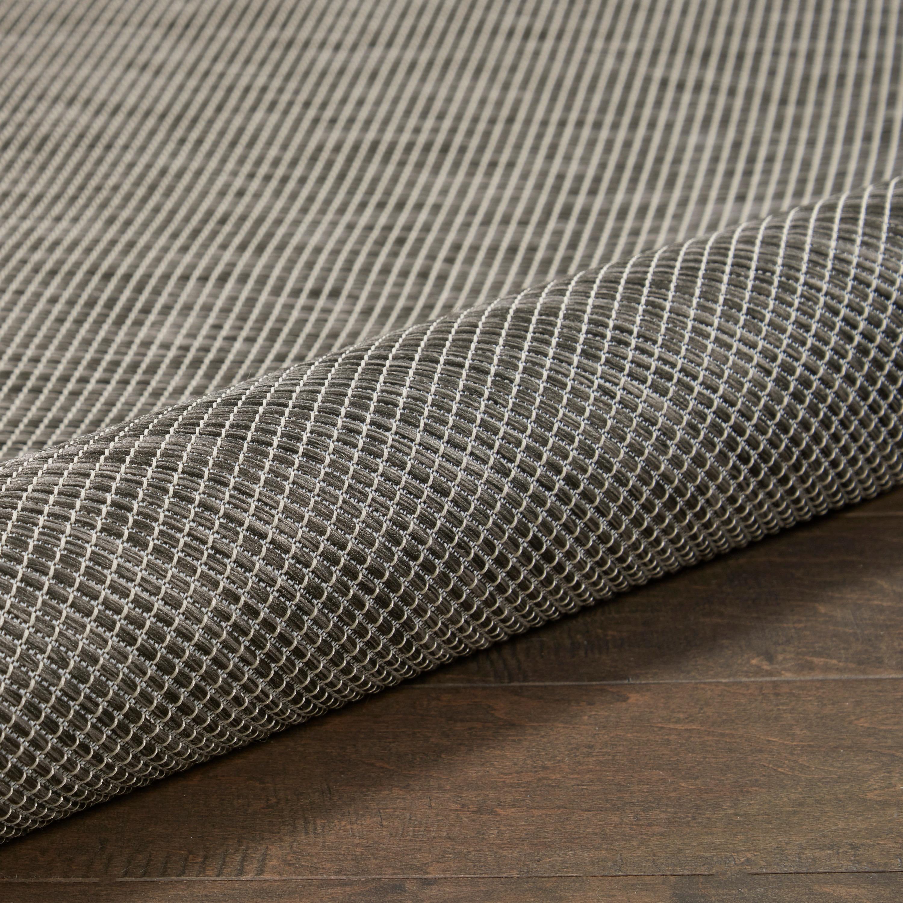 Nourison Positano POS01 Indoor/outdoor Area Rug - Charcoal 7' x 10'