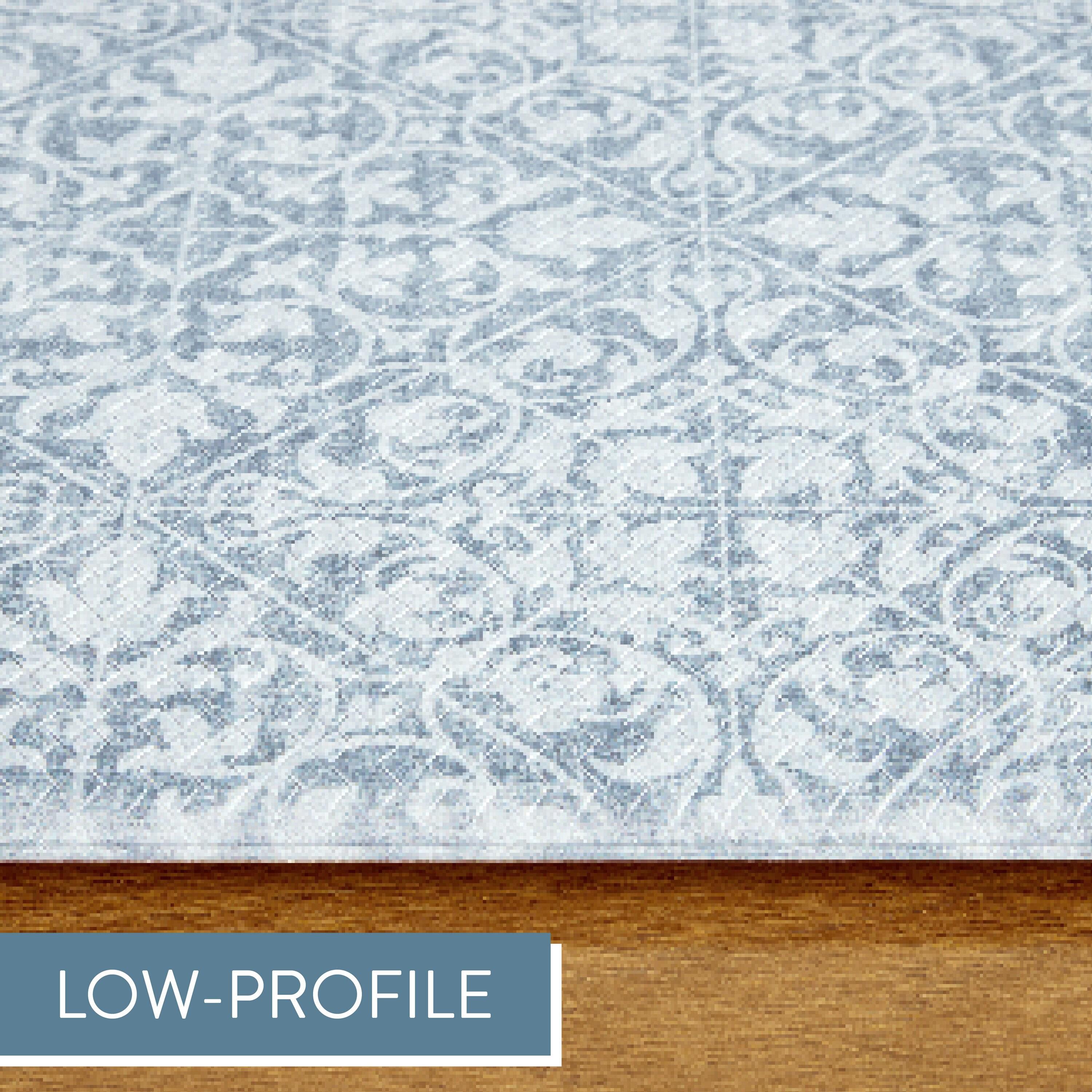 Town & Country Living TOWN & COUNTRY BASICS Comfort Plus Non-Slip Backing Vintage Medallion Tile Anti Fatigue Comfort Mat