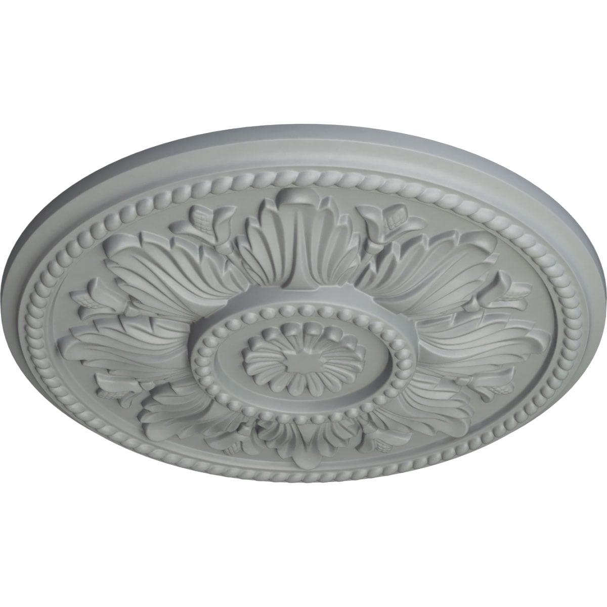 Ekena Millwork Edinburgh 18'' H x 18'' W D Urethane Ceiling Medallion