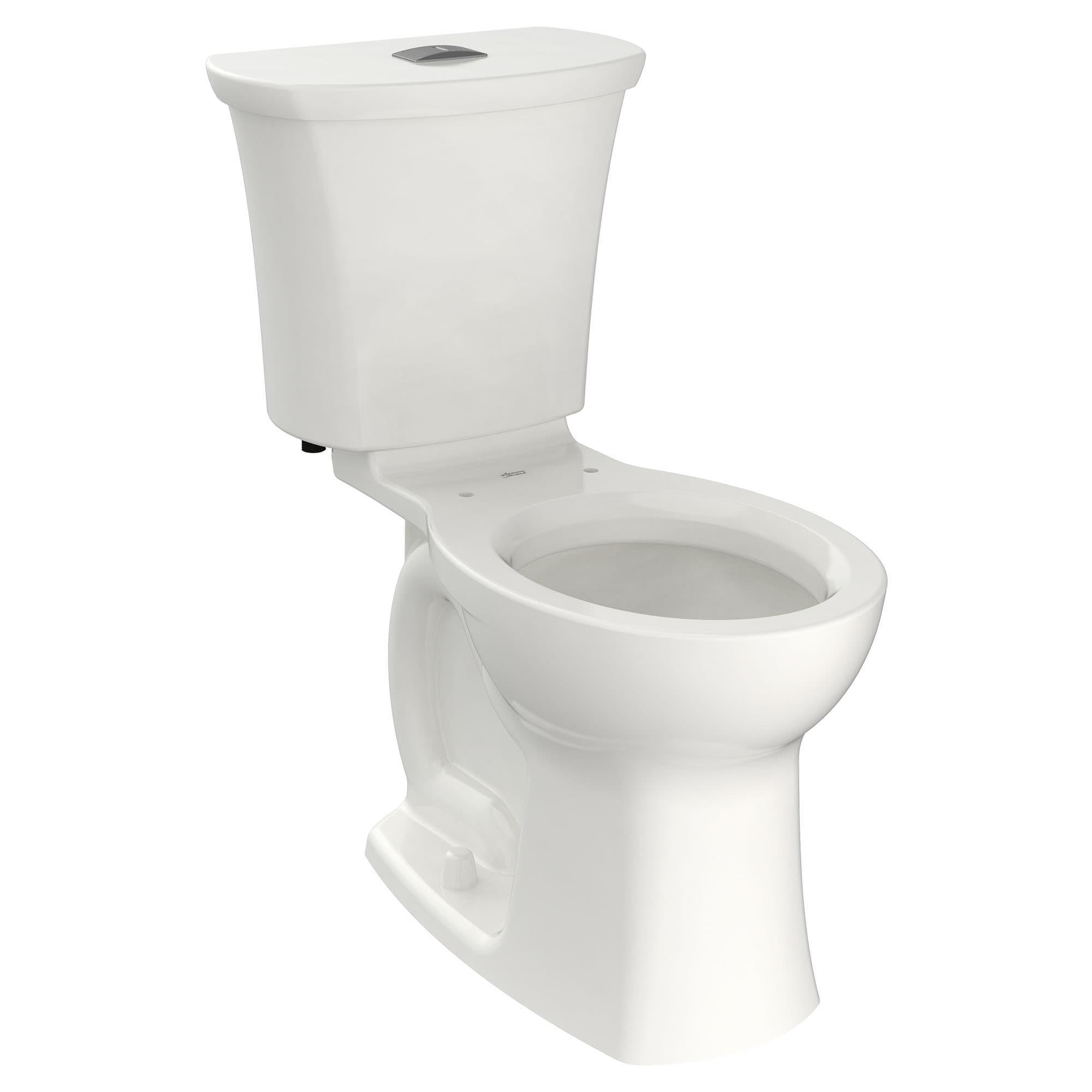 American Standard Edgemere 1.6 Gallons GPF Round Comfort Height Floor Mounted Kit (Seat Not Included)