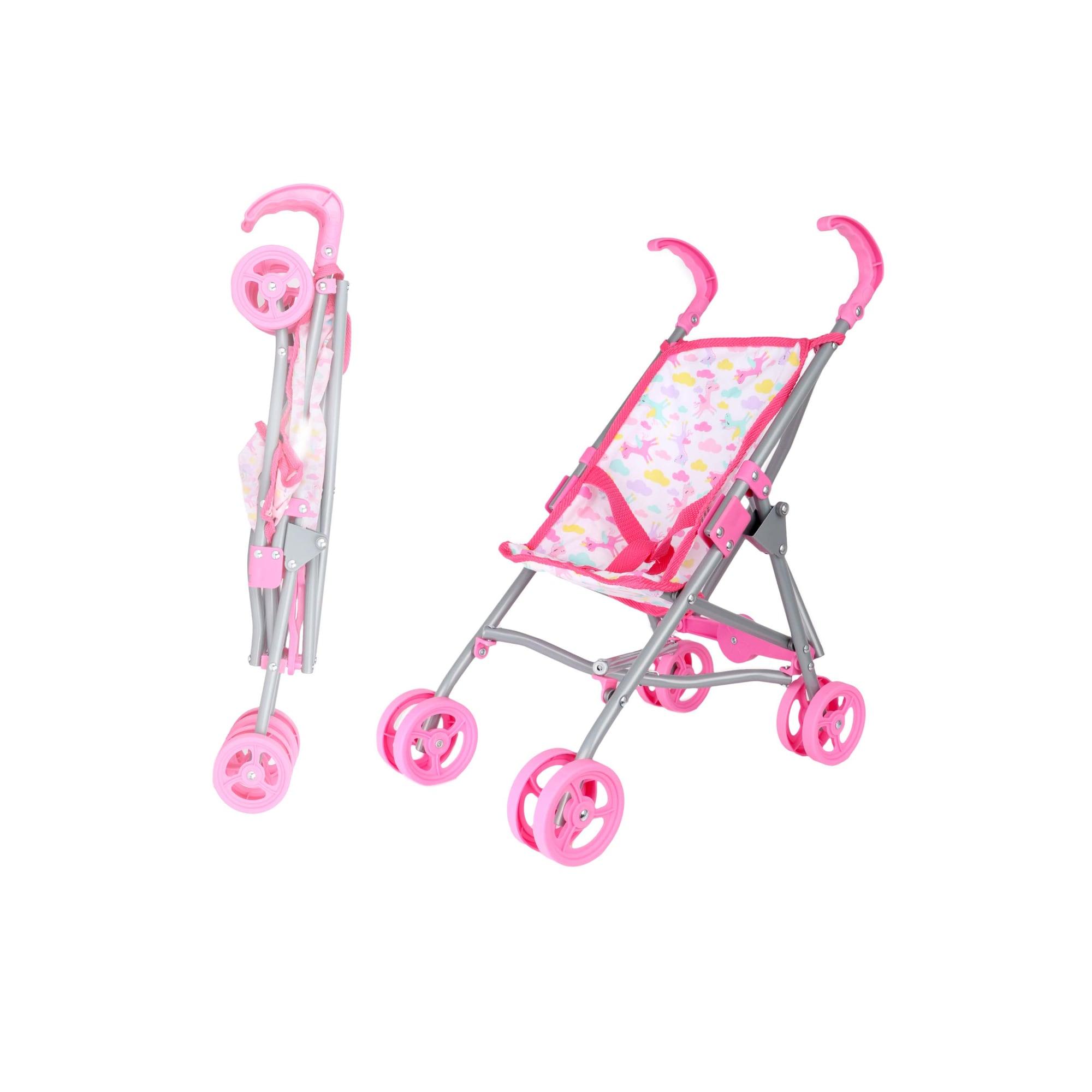 Dream Collection: Gigo 12" Baby Doll Care Gift Set with Stroller