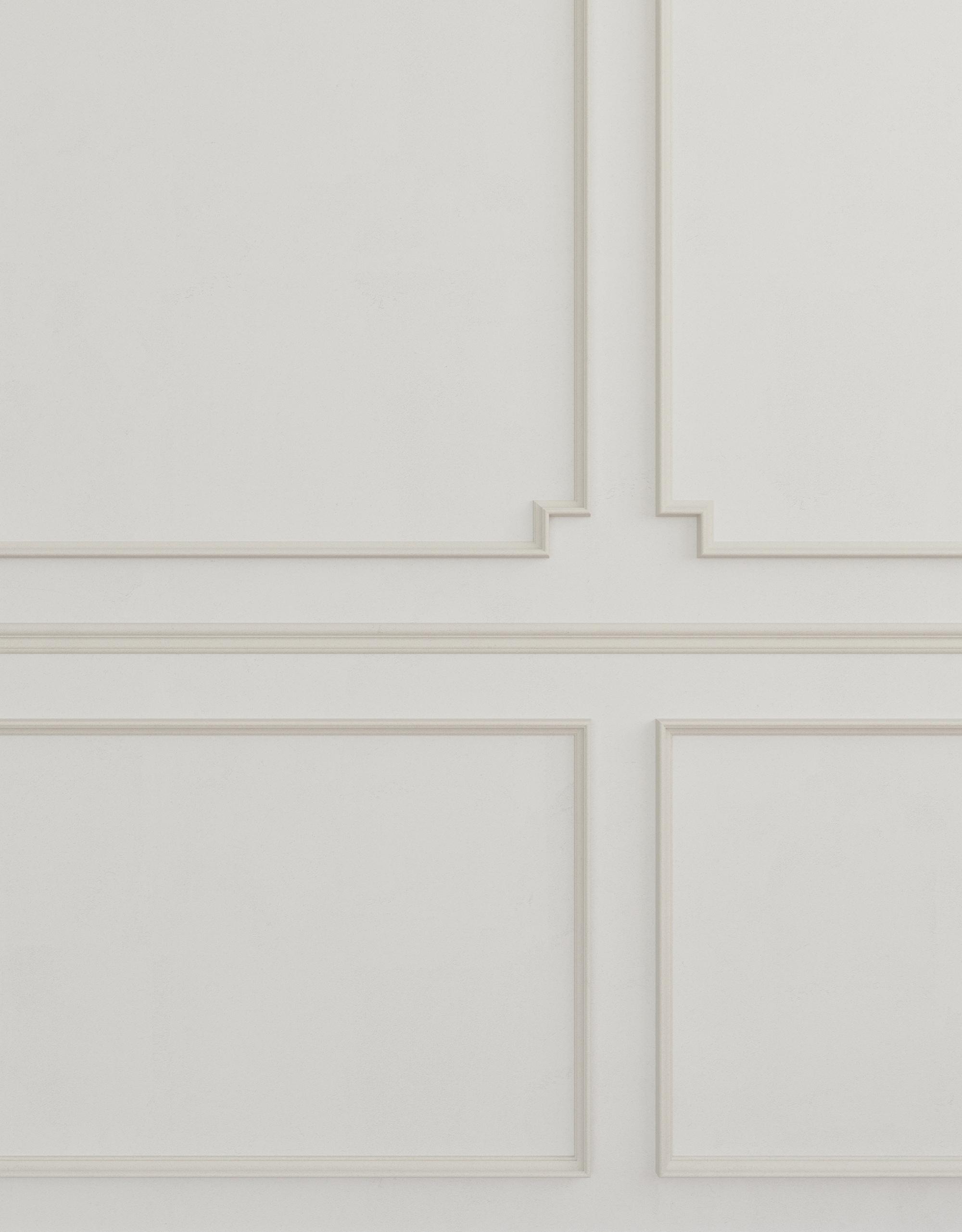 18" 3D Wall Panel in White