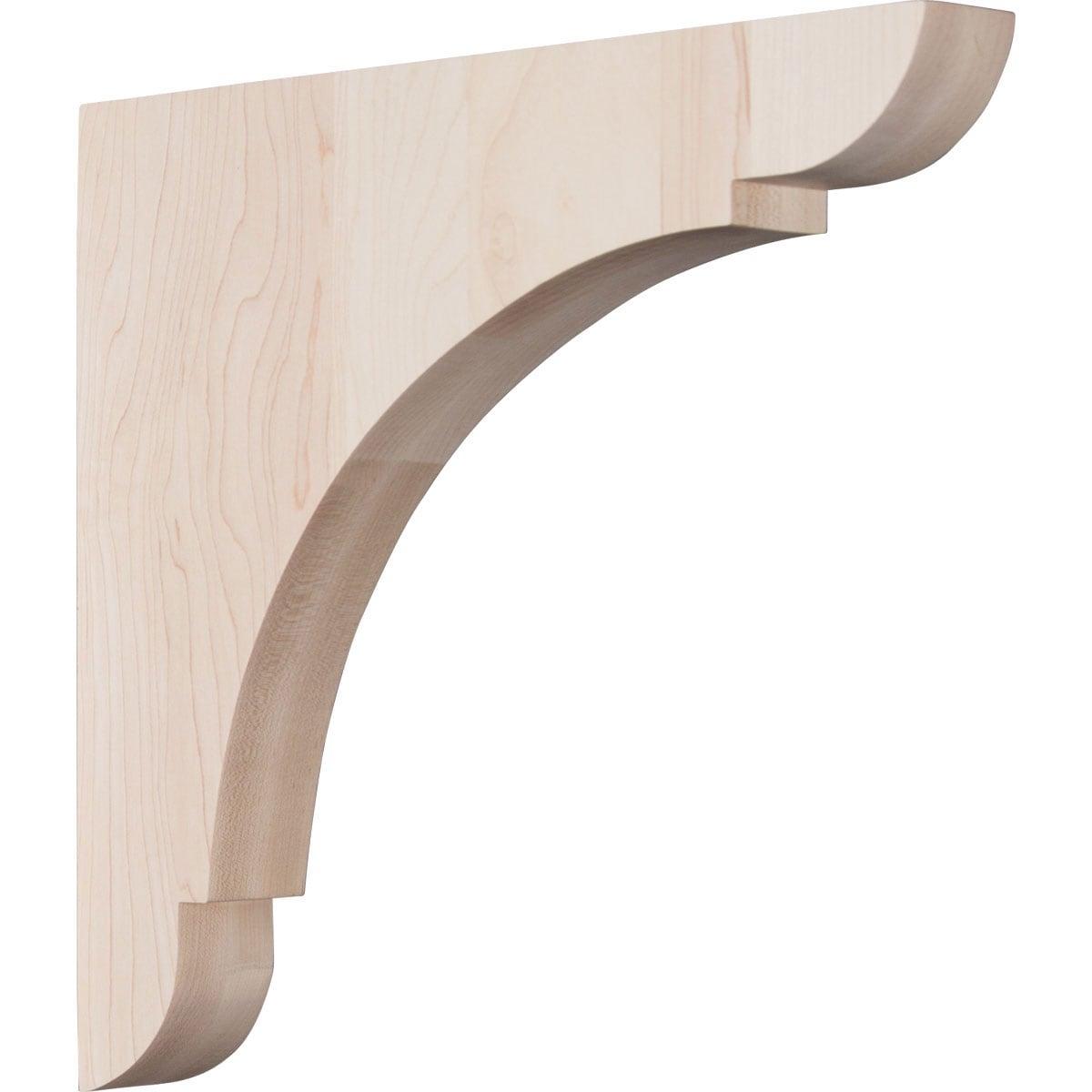 Extra Large Alder Wood Olympic Bracket Corbel