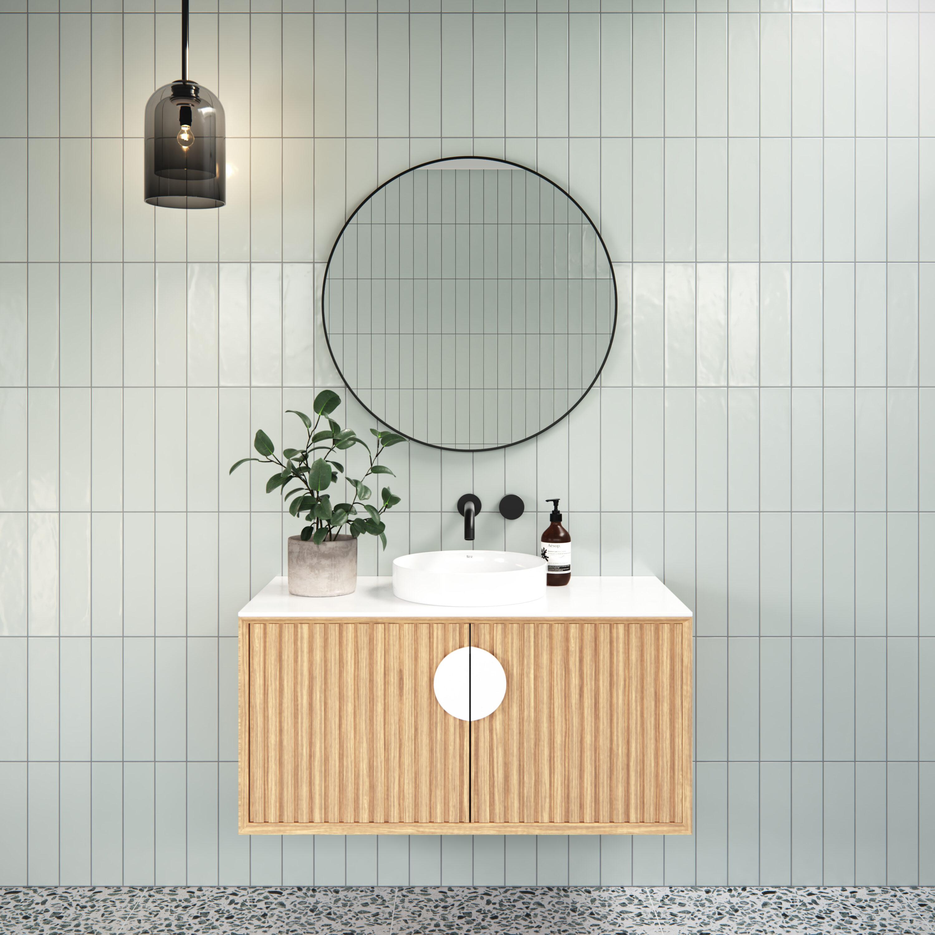 Leia Round Mirror