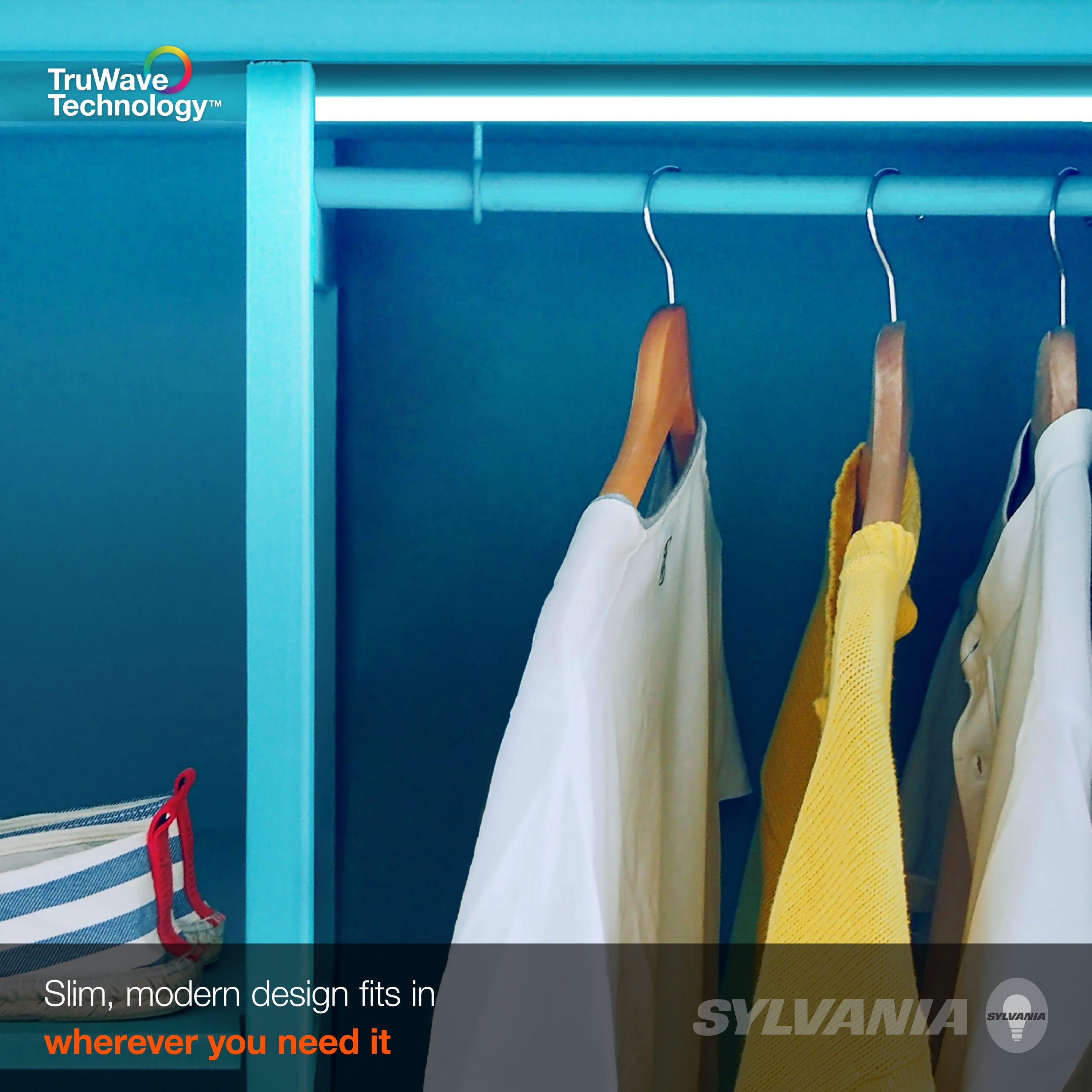 Sylvania 61854 - UNDCAB/0049TLSC6/12IN/WH Indoor Under Cabinet Cove LED Fixture