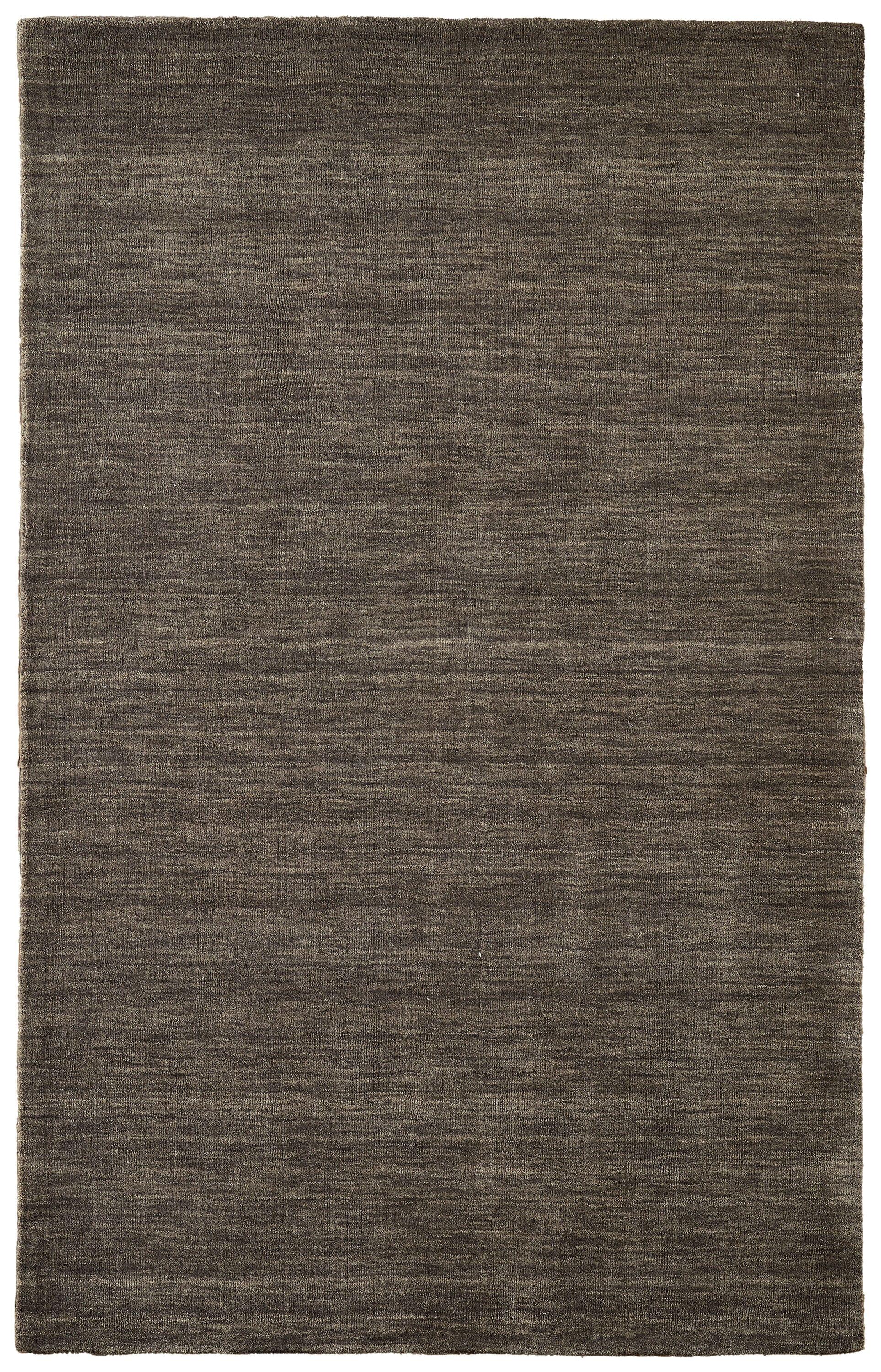 Handmade Tufted Wool Charcoal Area Rug