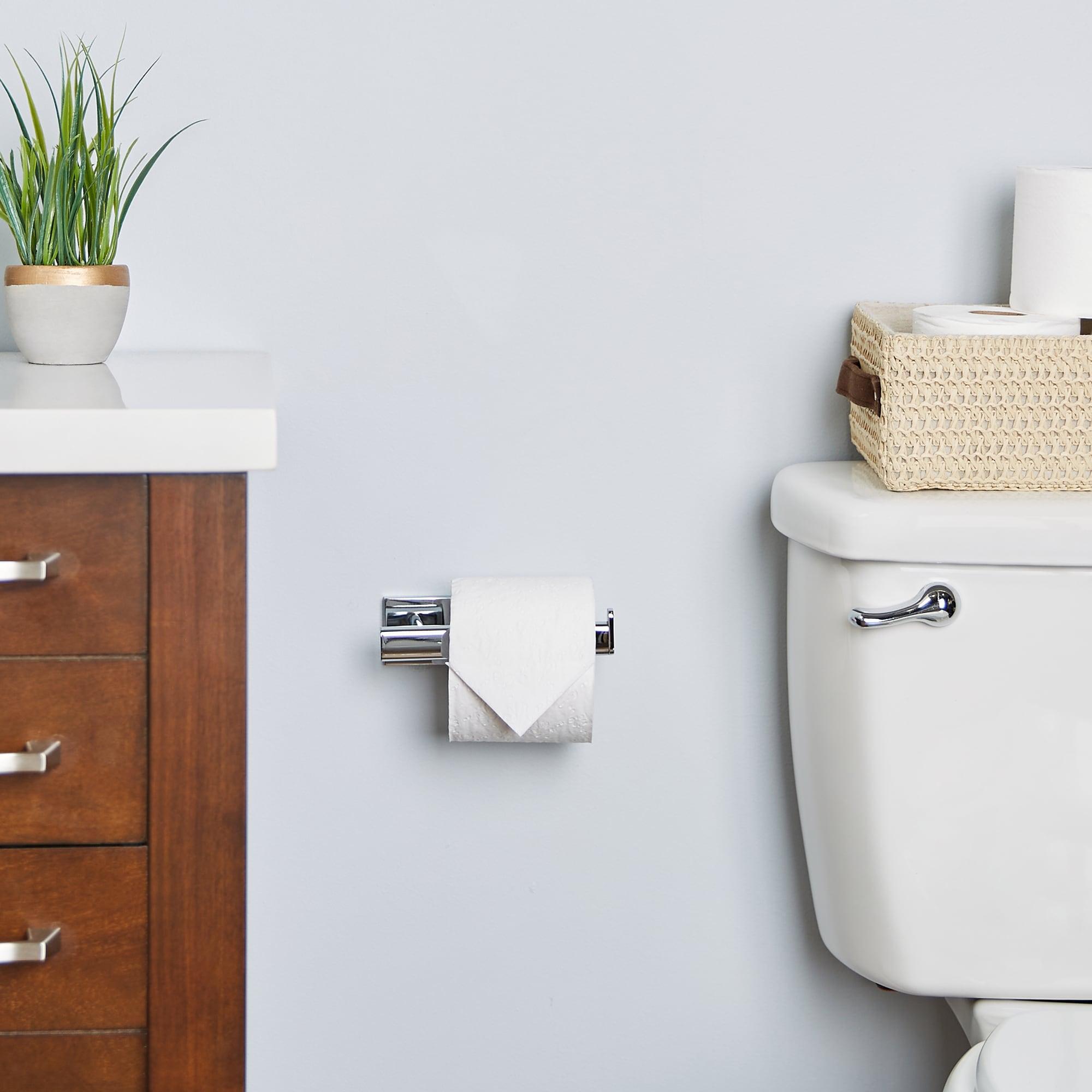 Elevate Euro Style Wall Mount Toilet Paper Holder Single Post