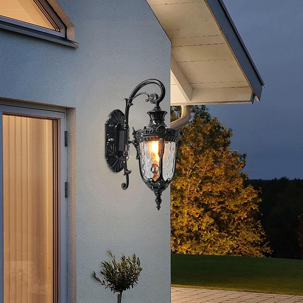 Fleur De Lis Living Stockard 1-Light Waterproof Outdoor Wall Light