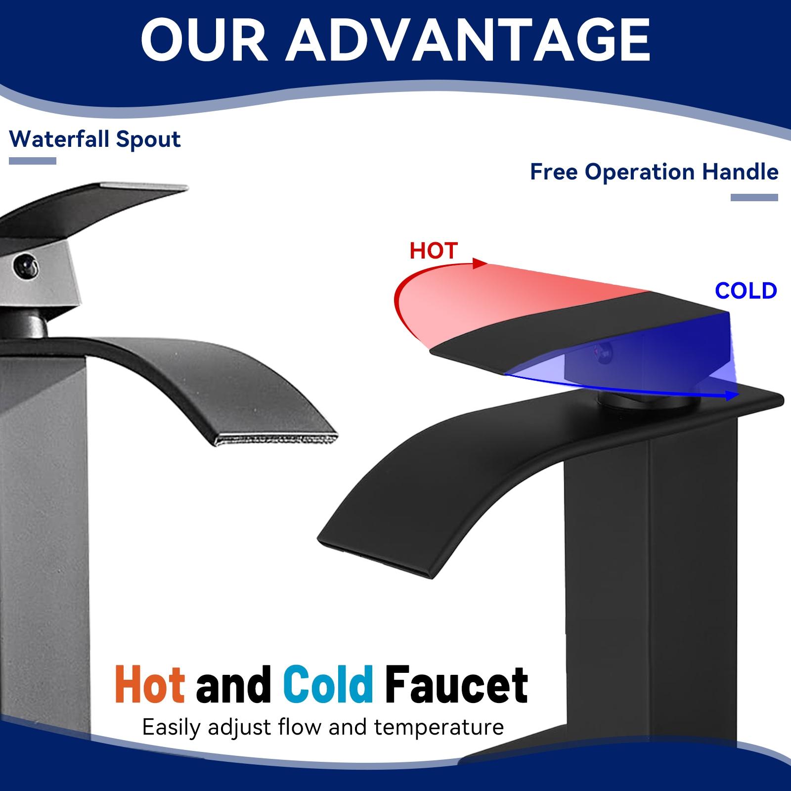 Single-Hole Single-handle Bathroom Faucet