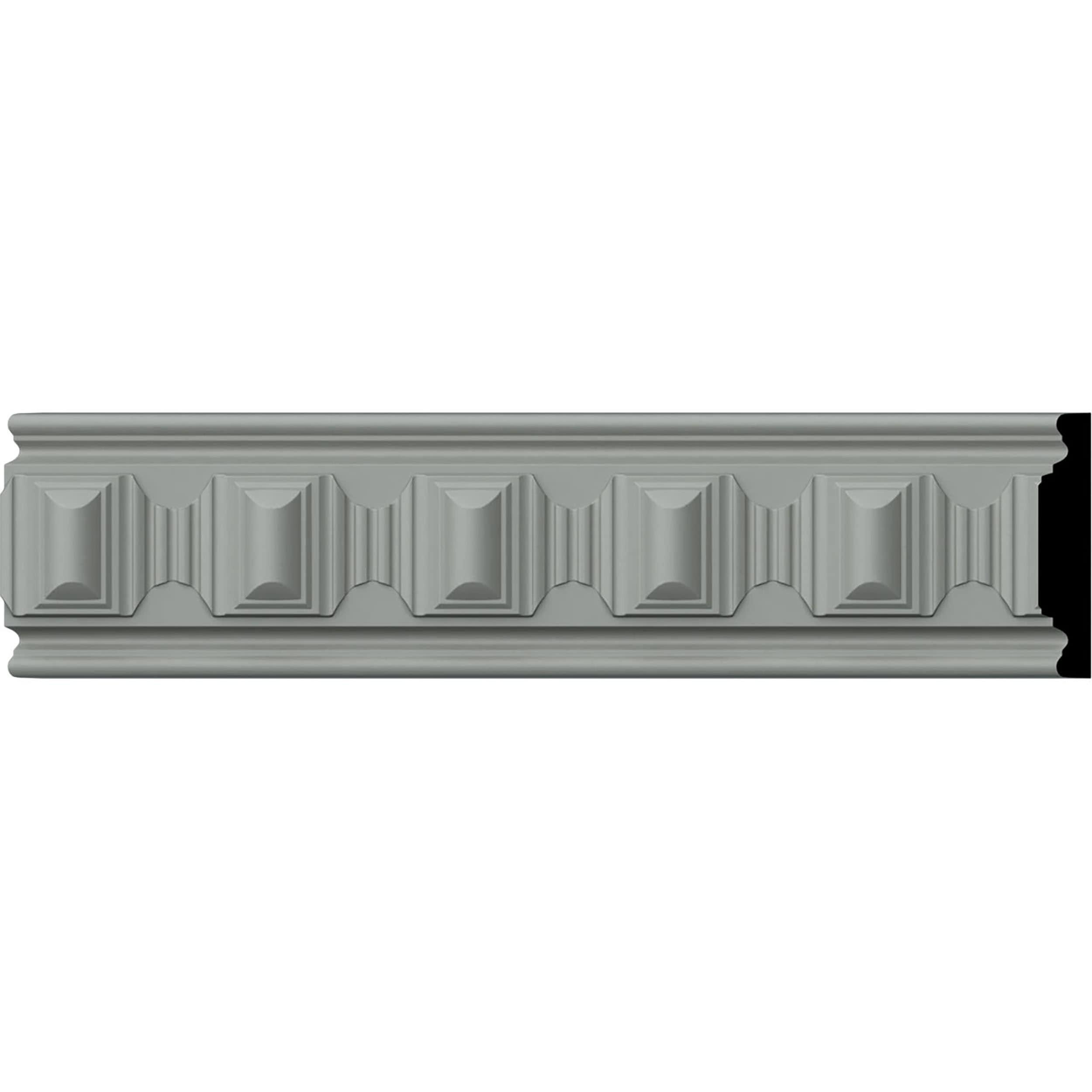 2 3/8"H x 5/8"P, 94 1/2"L, (1 7/8" Repeat), Carrillo Chair Rail (Set of 8)