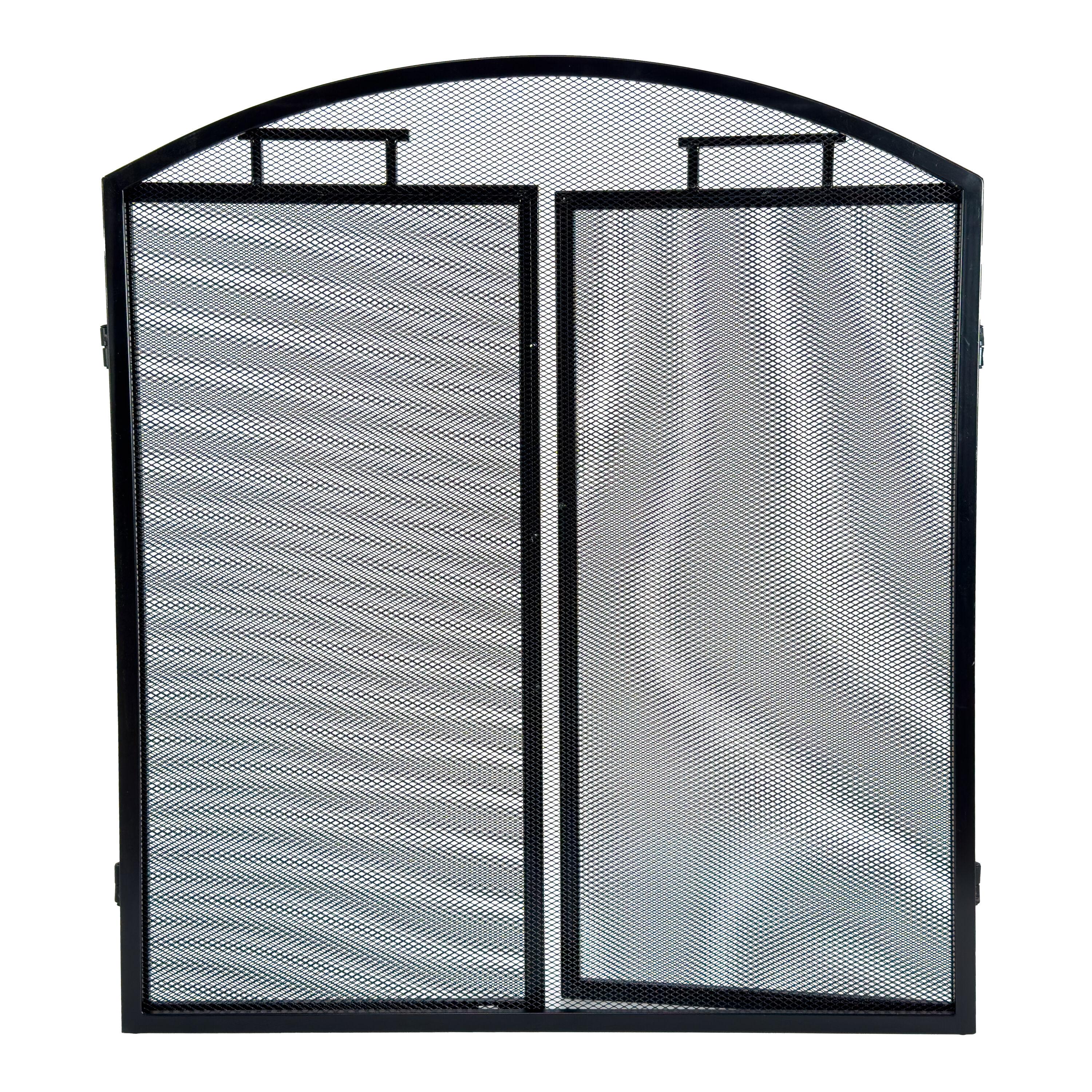 Dyna-Glo B1956194 Pleasant Hearth Classic Fireplace Screen - FA010S - Silver