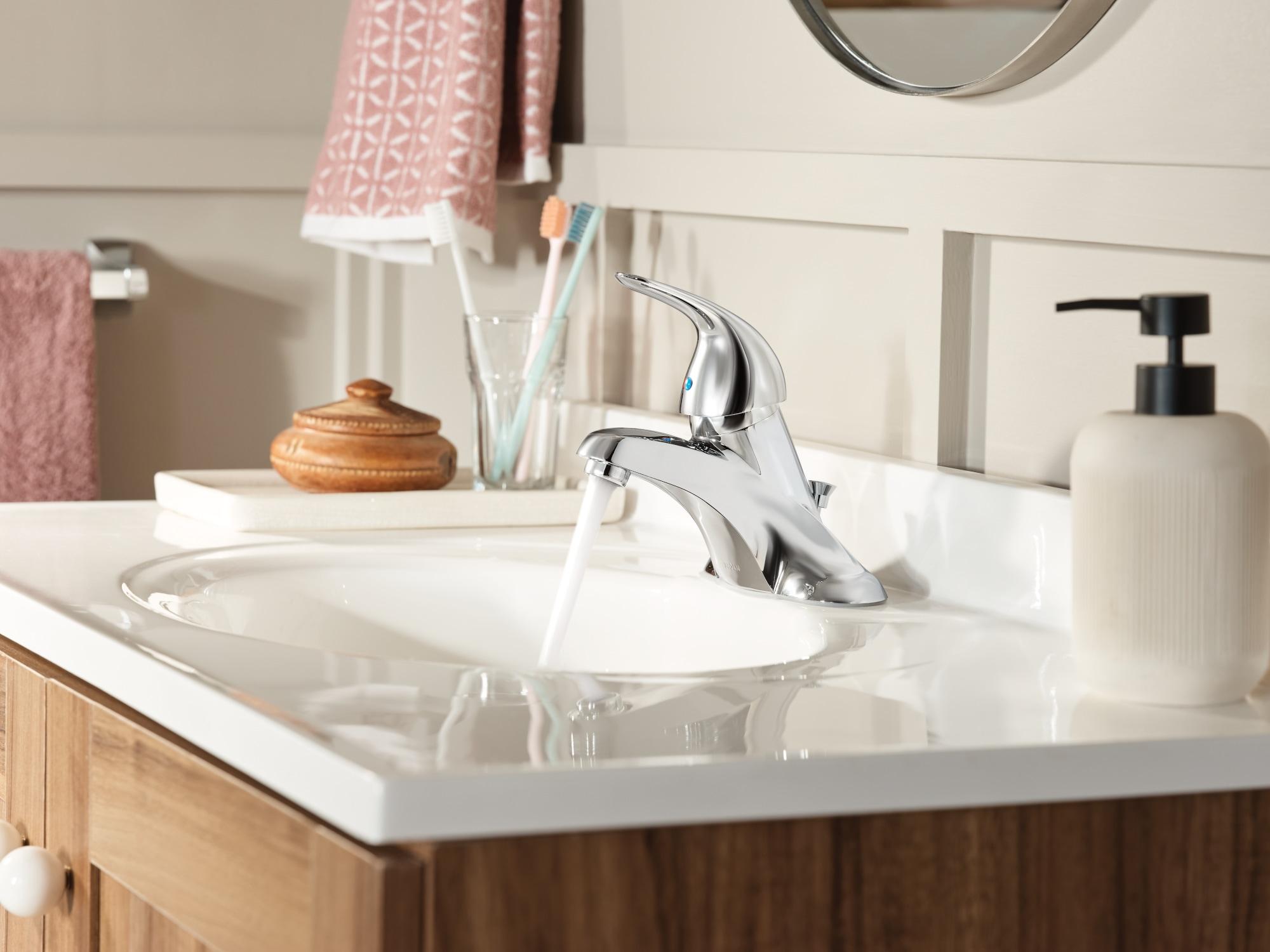 Moen WS84503 Adler Centerset Bathroom Faucet