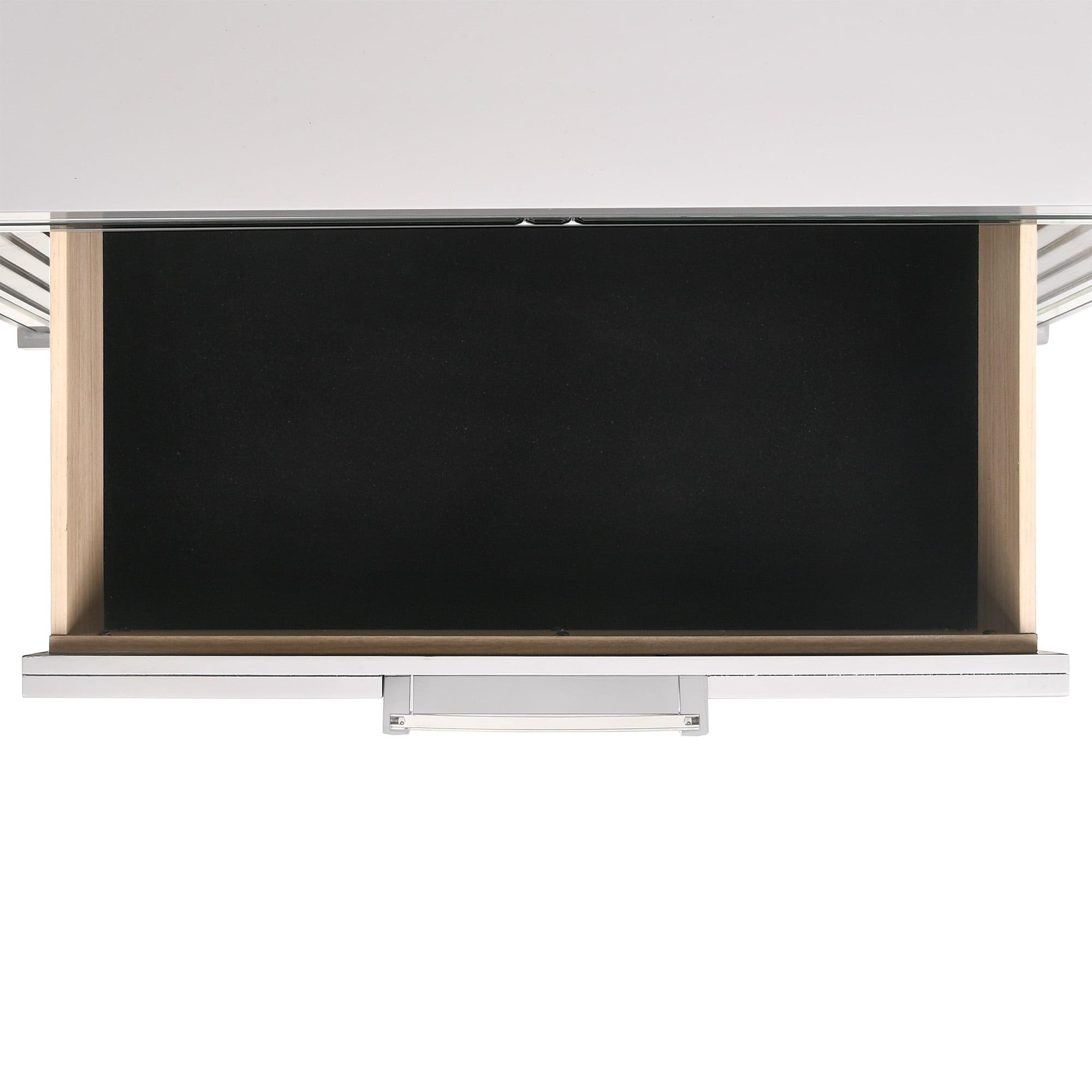 Picket House Furnishings Charlotte King Storage 4PC Bedroom Set in White