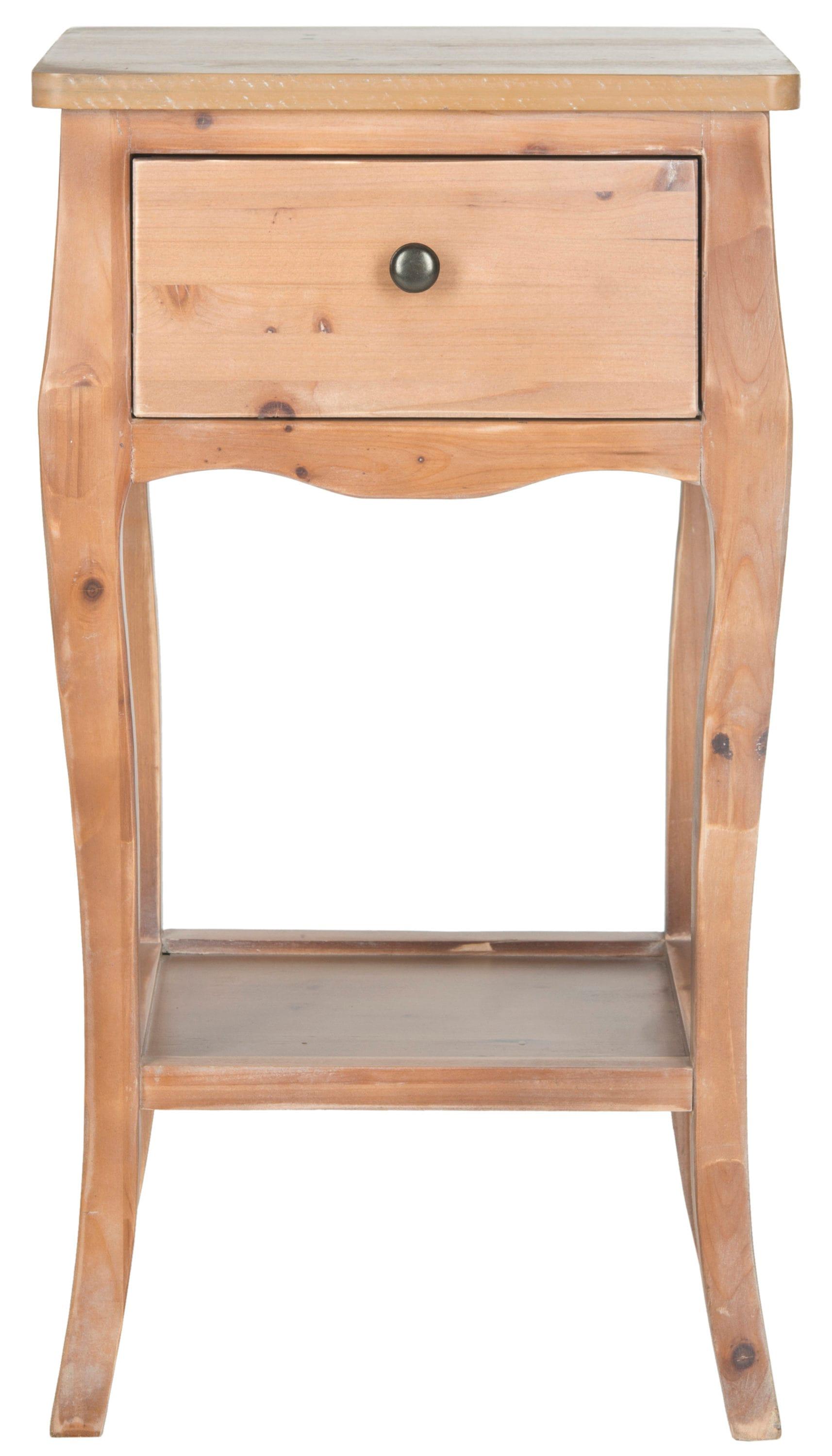 Thelma End Table - Honey Natural - Safavieh.