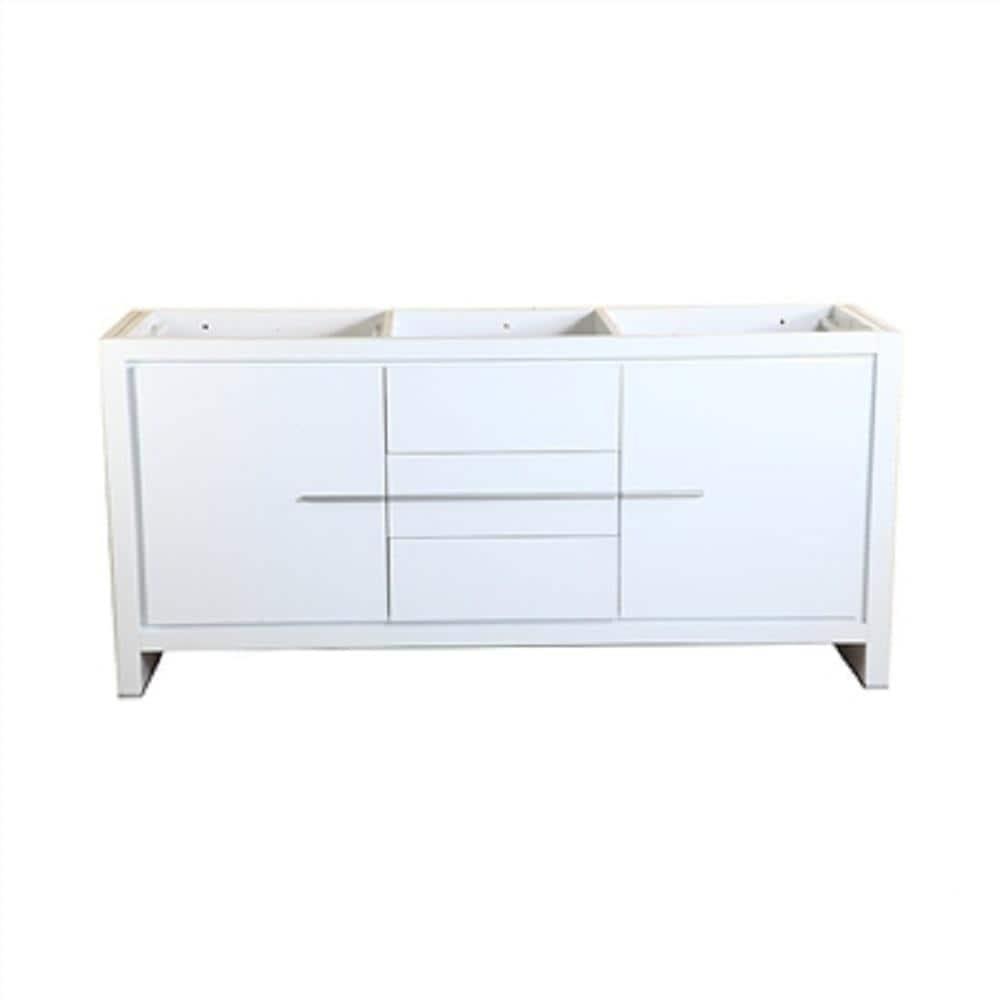 Allier 60" Freestanding Double Sink Bathroom Vanity Base Only (Top and Sink Not Included)