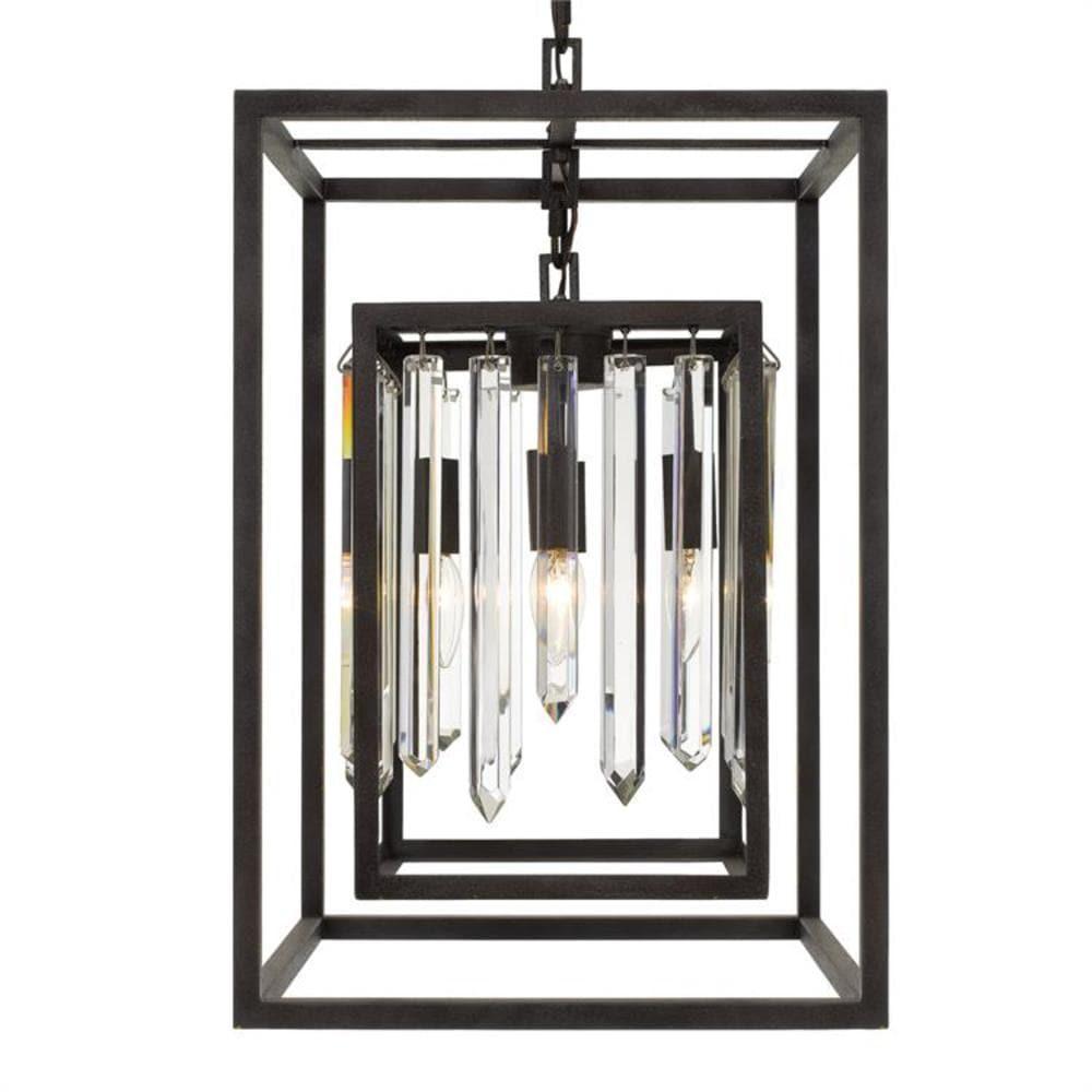 8404-FB-Crystorama Lighting-Hollis - 23 Inch Four Light Chandelier
