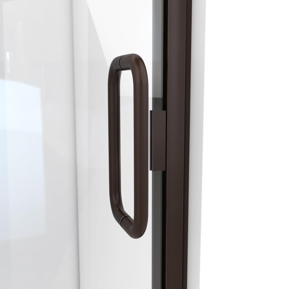 MP Swinging 30" x 73" Hinged Semi-Frameless Shower Door