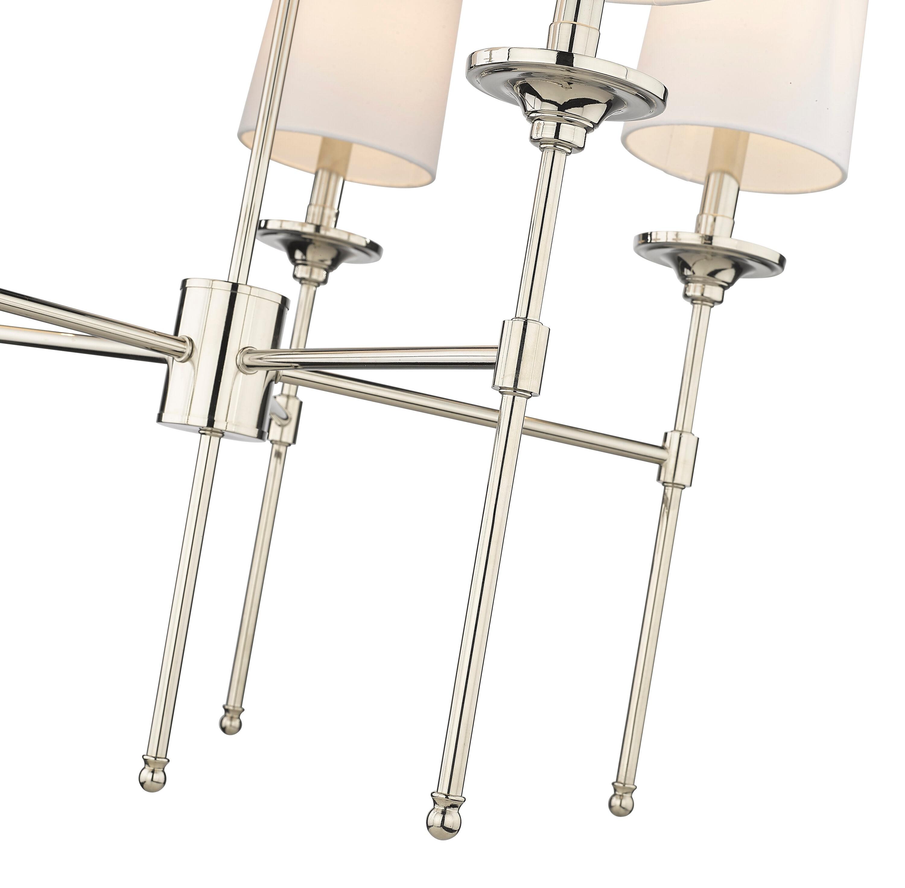 Hayse 5 - Light Dimmable Classic / Traditional Chandelier