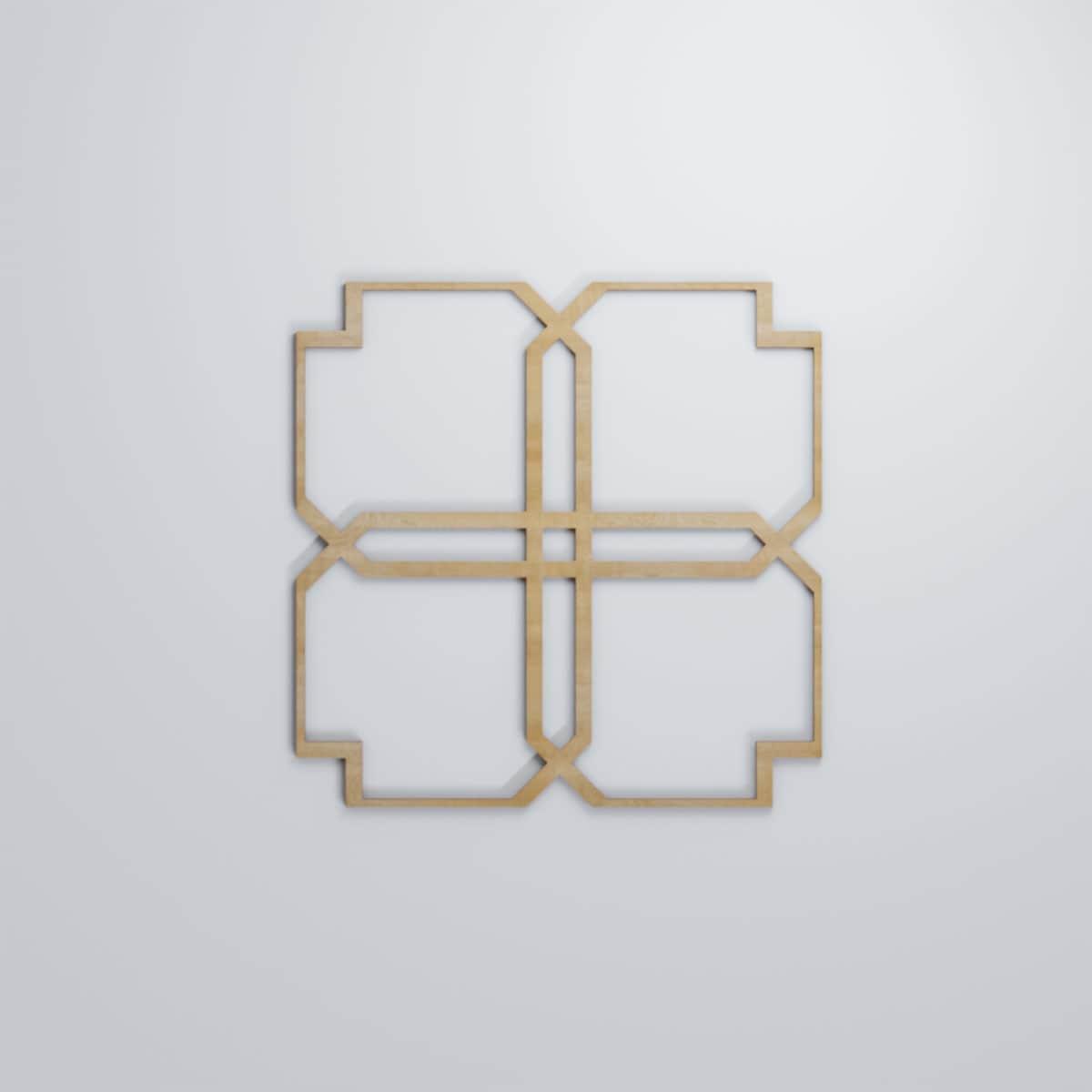 Ekena Millwork Englewood Decorative Fretwork Wood Wall Panels