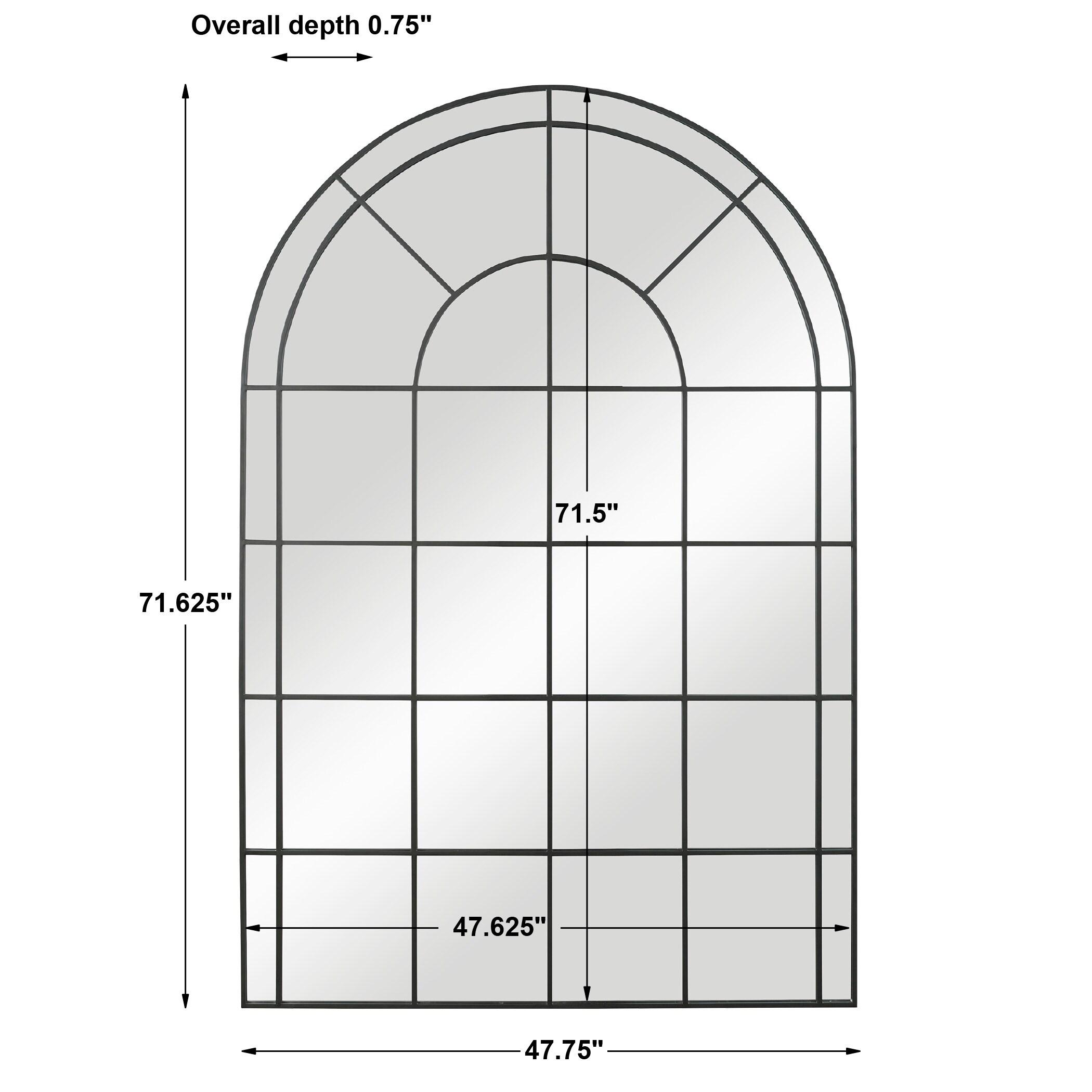 Ridgecrest Mirror - Black