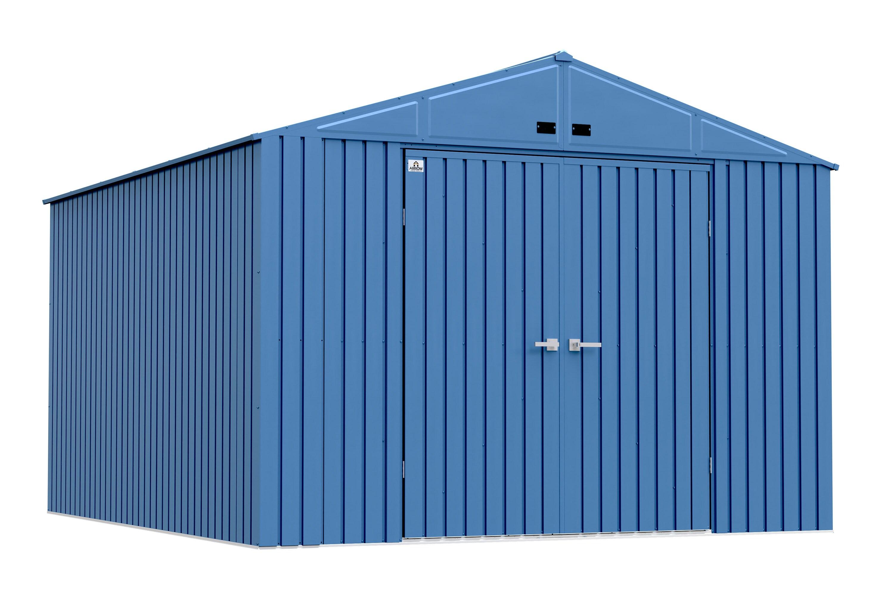 Arrow Arrow Elite 10 ft. W x 12 ft. D Galvanized Steel Storage Shed